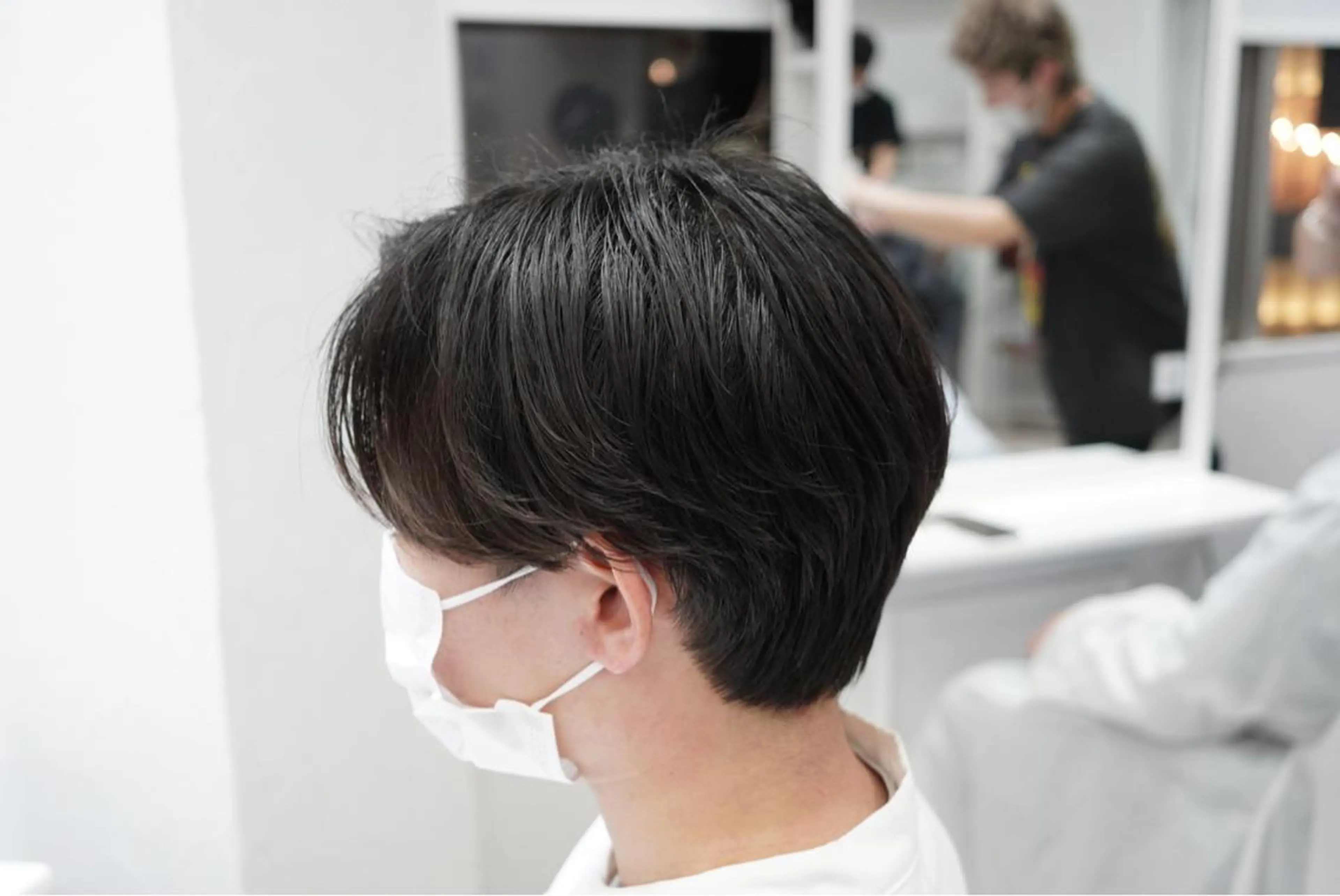 🇰🇷韓国ヘアの綺麗な毛流れ💇メンズカット＋ニュアンスパーマの写真