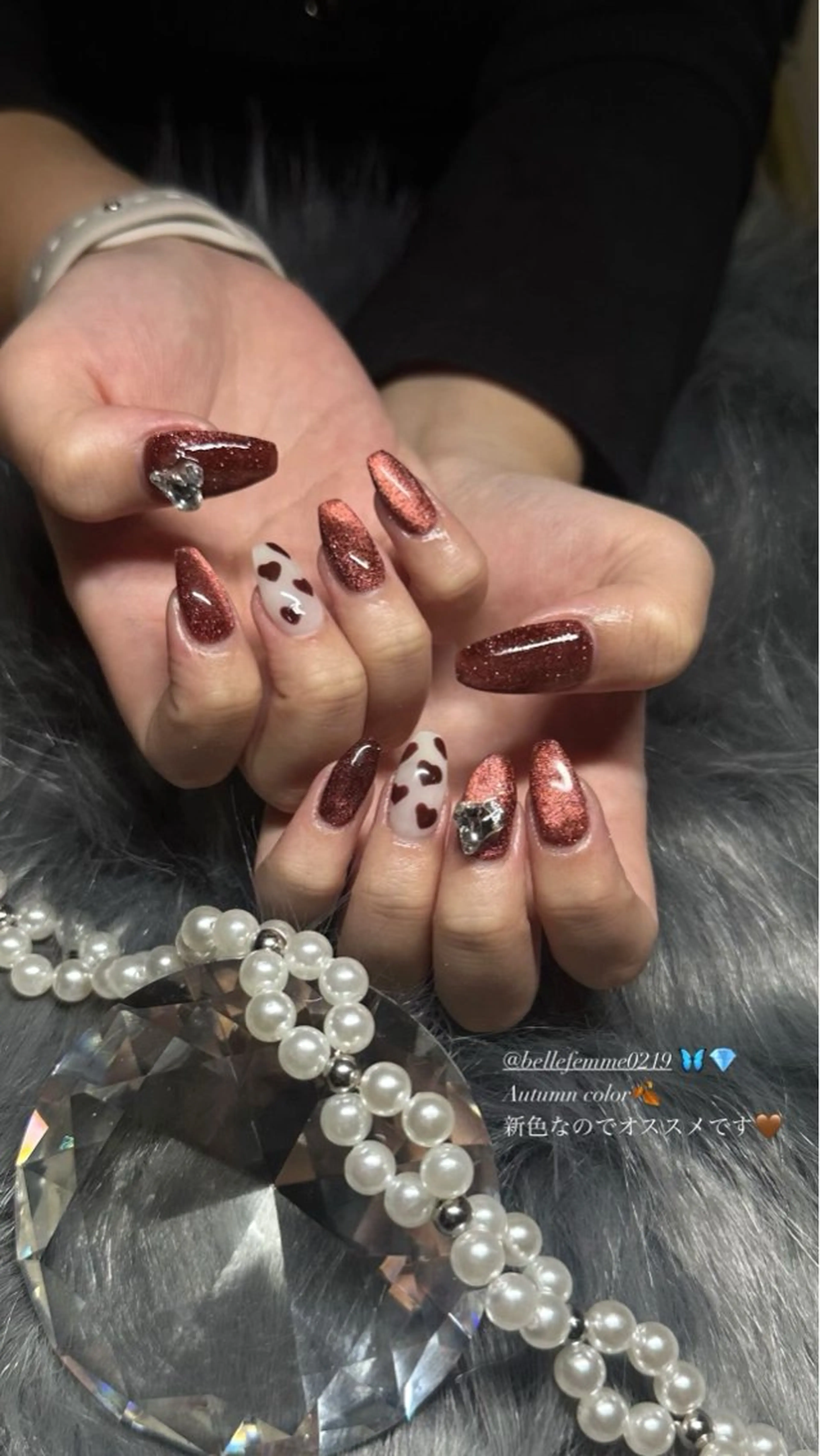 ネイル ハンドネイル Belle Fammeのネイルデザイン