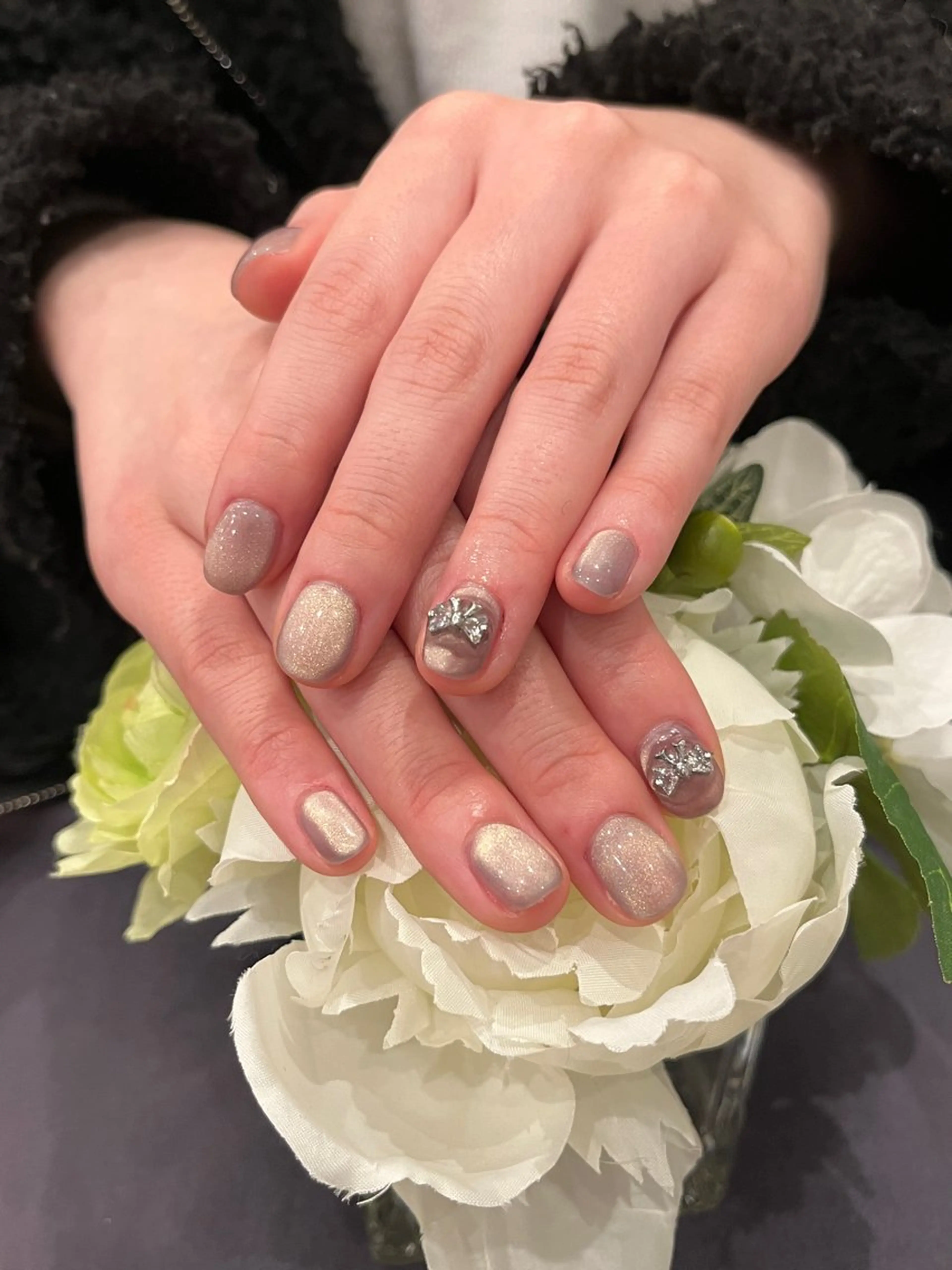 ネイル ピンク ハンドネイル H&Bsalon カイのネイルデザイン