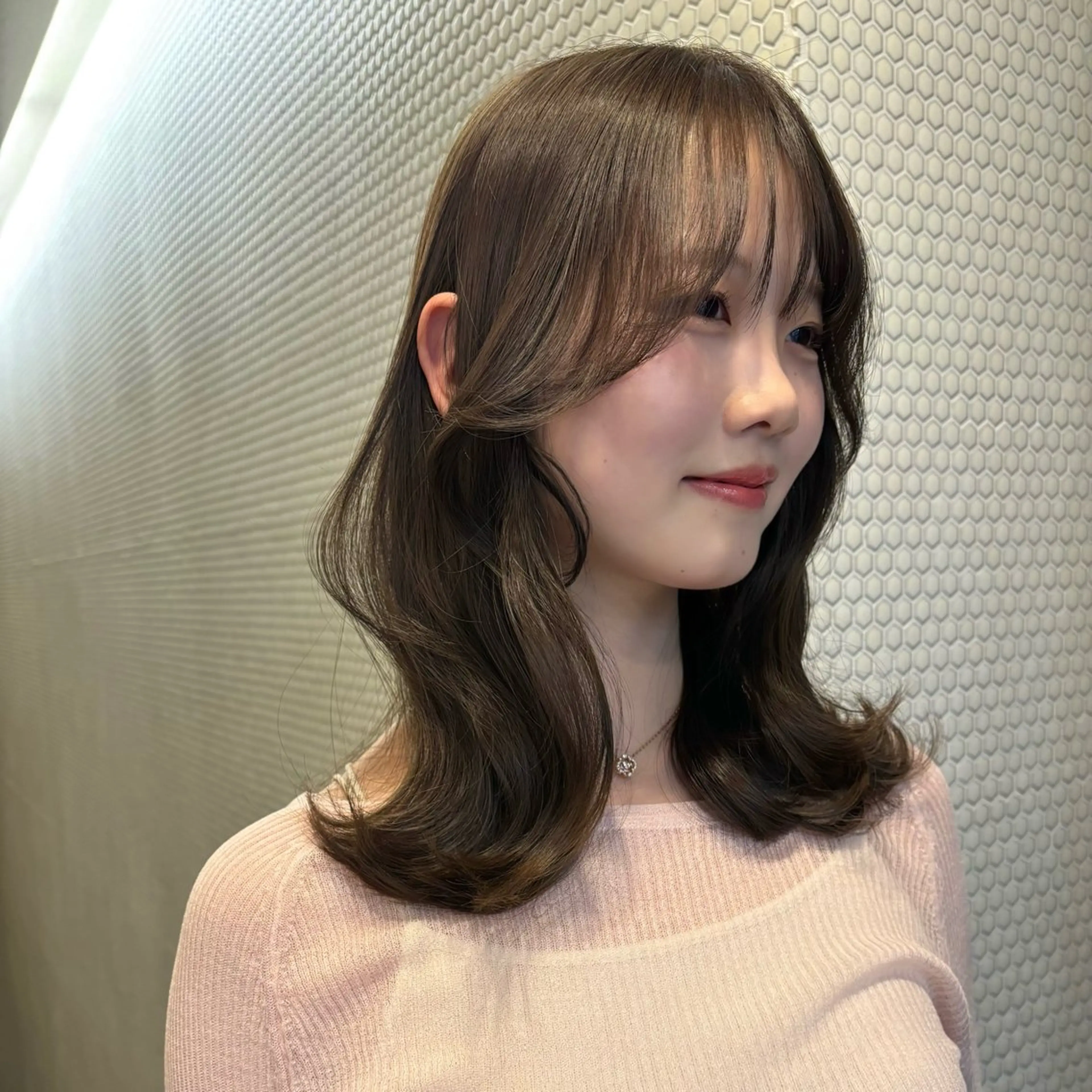 ミディアム 似合わせボブカット/ 髪質改善/細川実知香のヘアスタイル