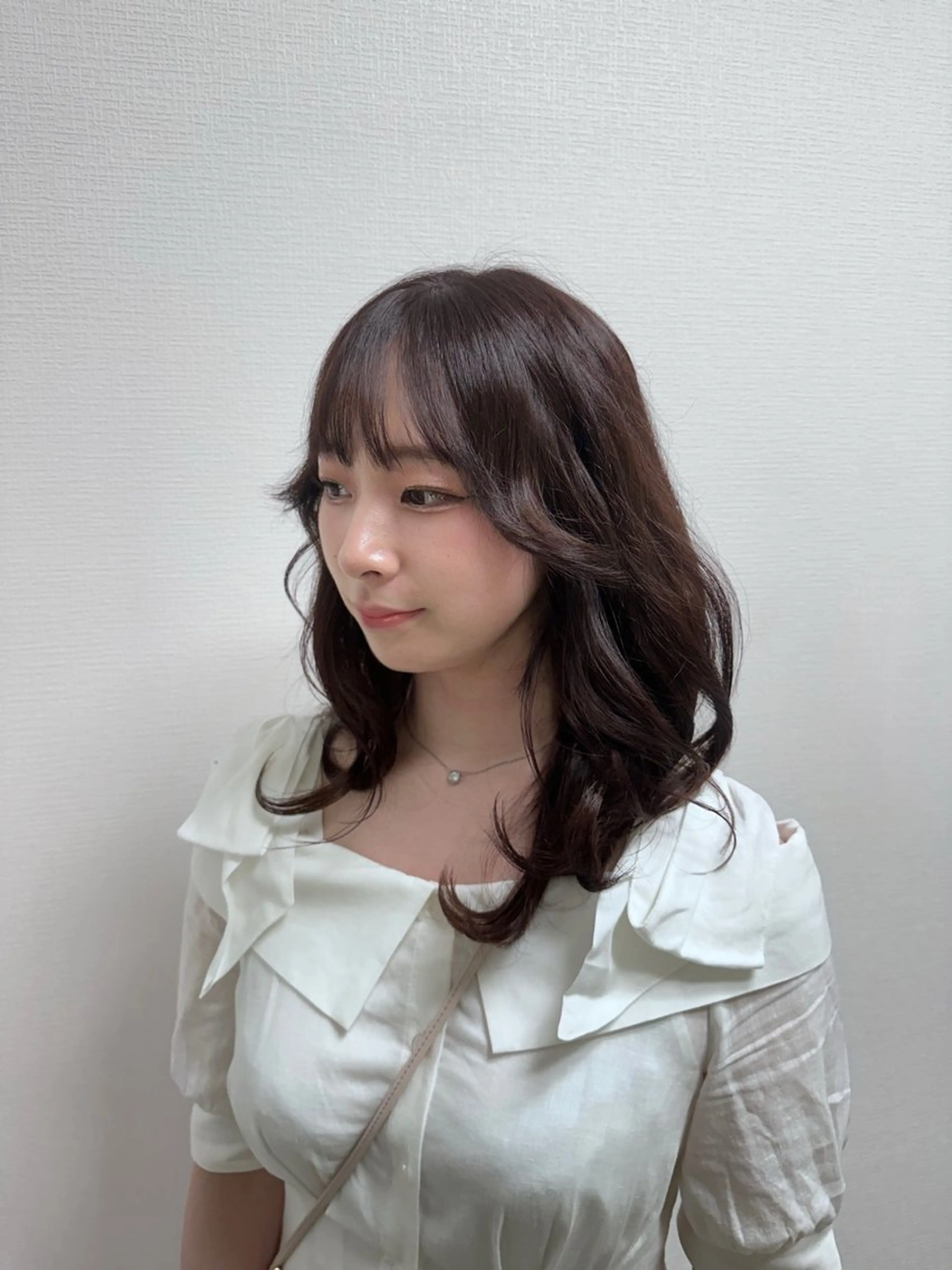 セミロング カラー レイヤーカット 表参道指名1位💖 カラーの達人💗のヘアスタイル