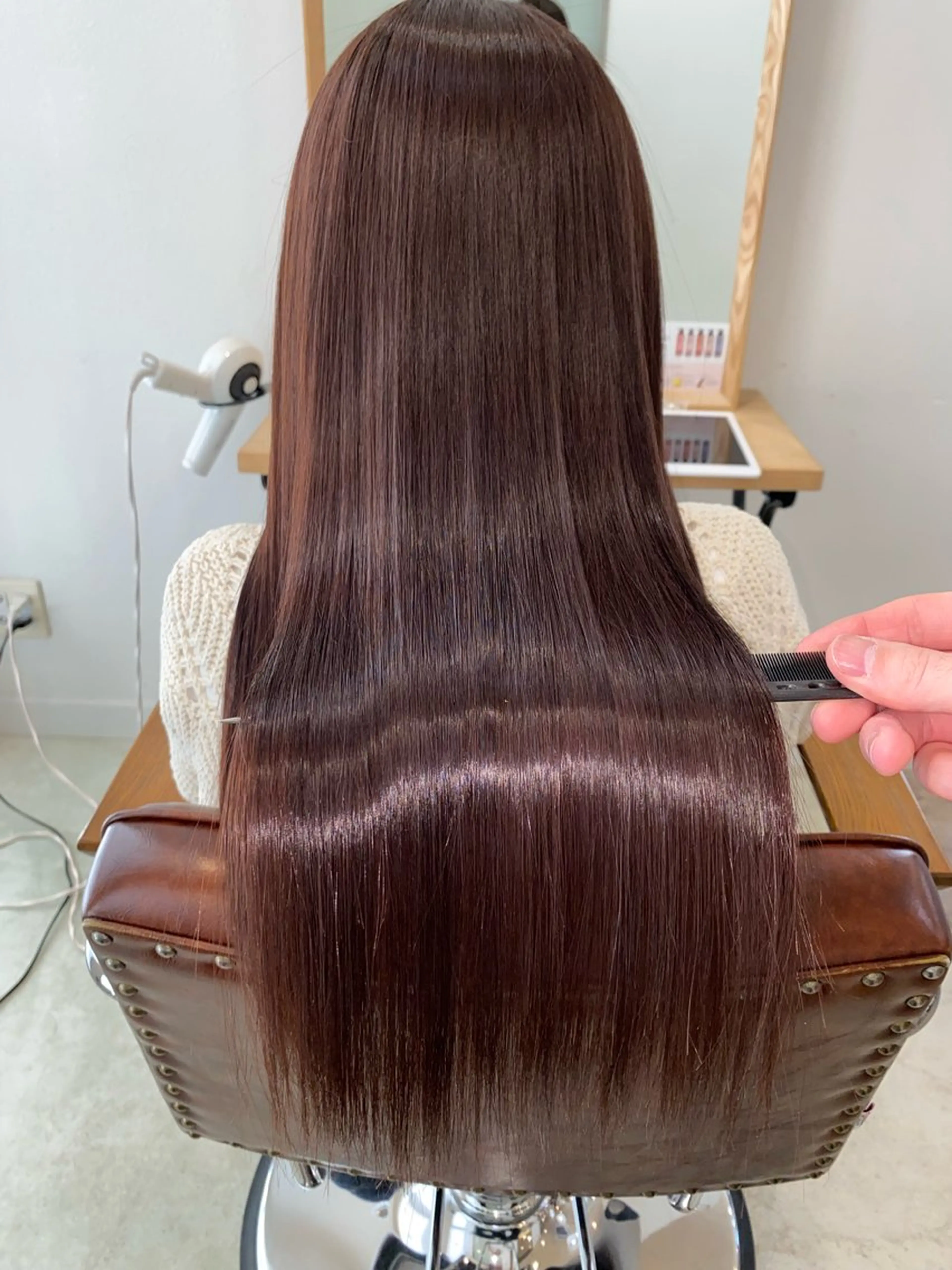 ロング 髪質改善 縮毛矯正 カット 縮毛矯正 トリートメント 🌟ショート/シ ョートボブ/岡田🌟のヘアスタイル