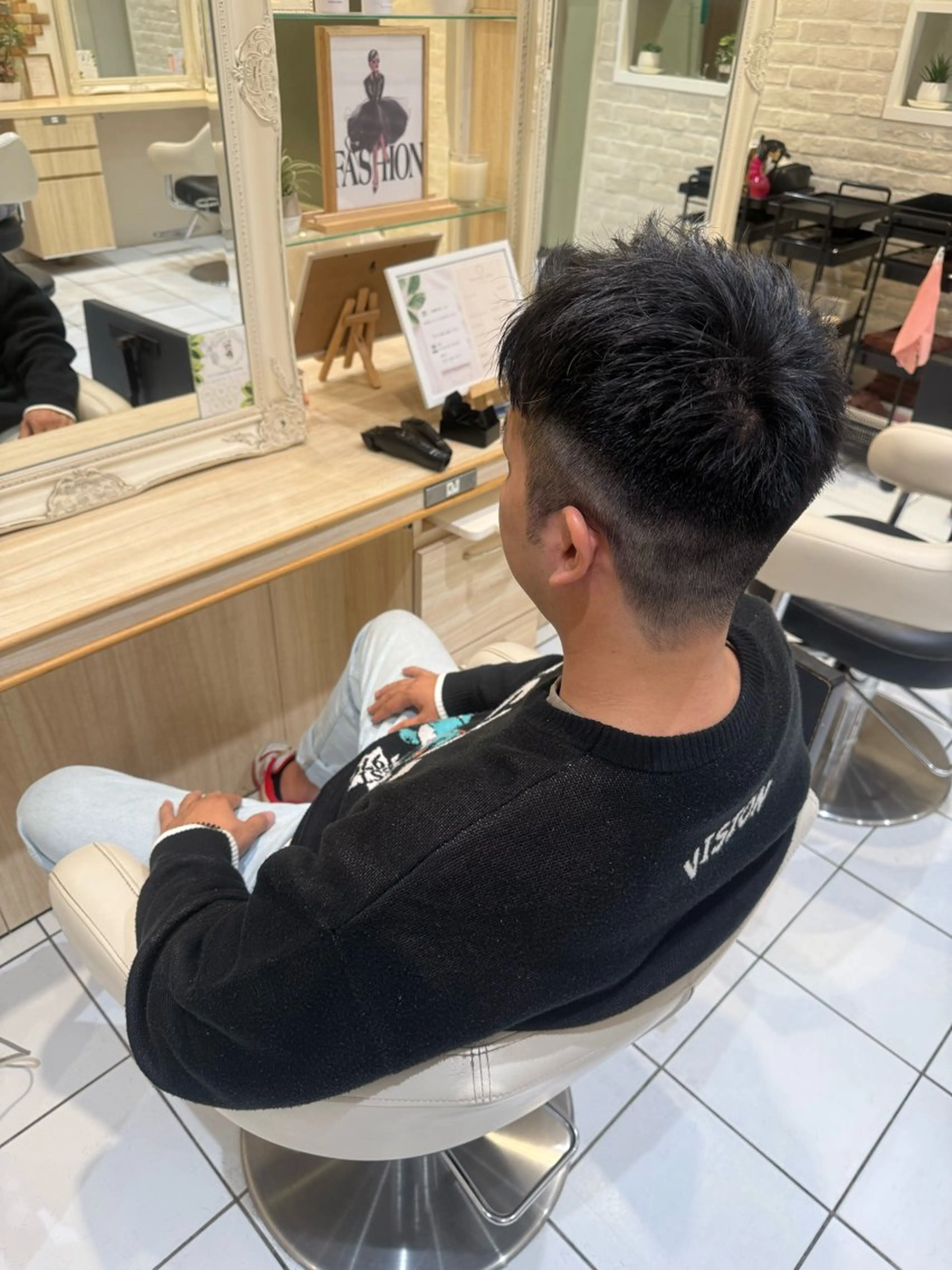 メンズ メンズ特化/ ナチュラル縮毛/小林のヘアスタイル