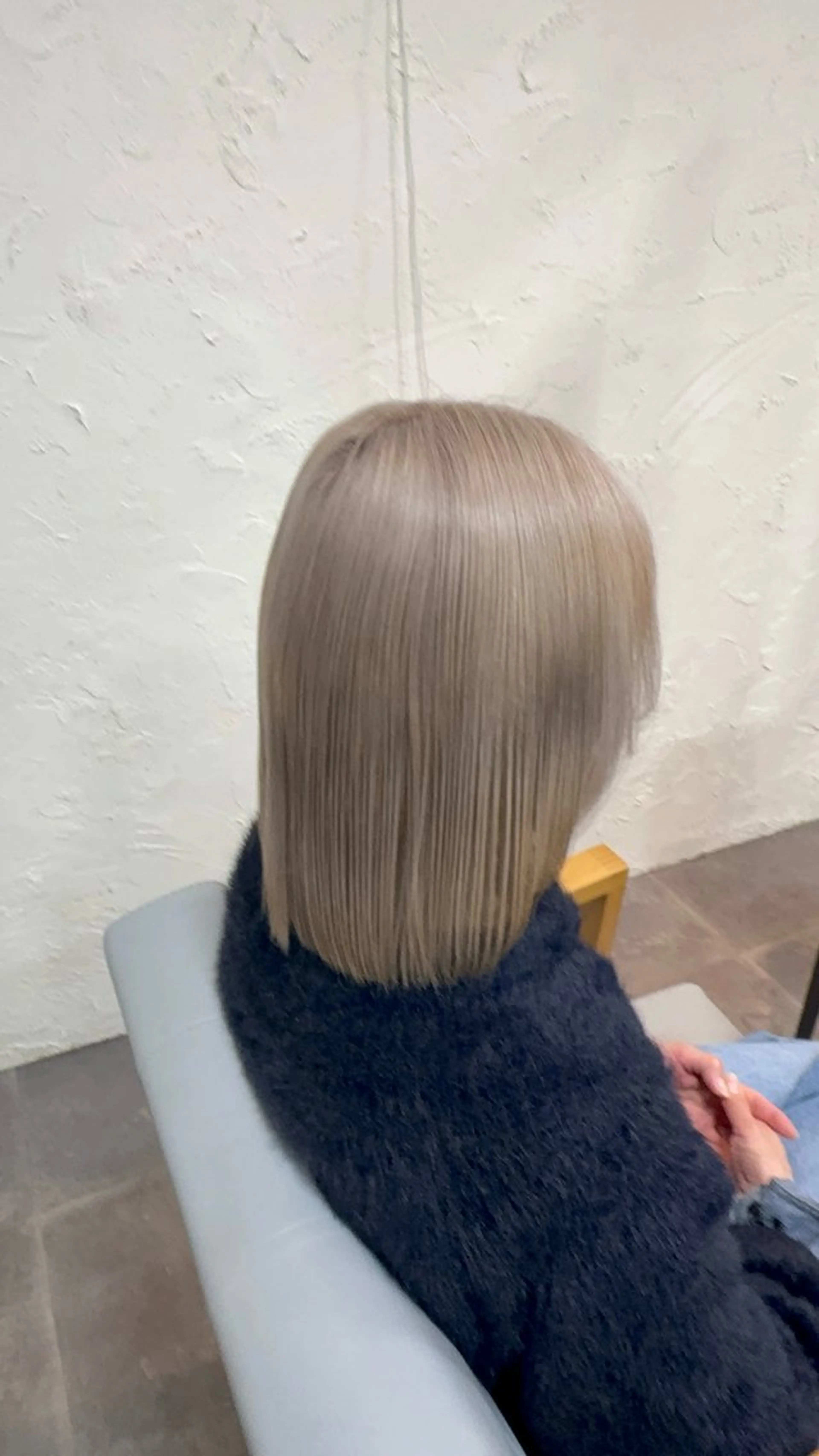 カラー ベージュカラー ミルクティーベージュ ヘアカラー sanaka / Minoriのヘアスタイル