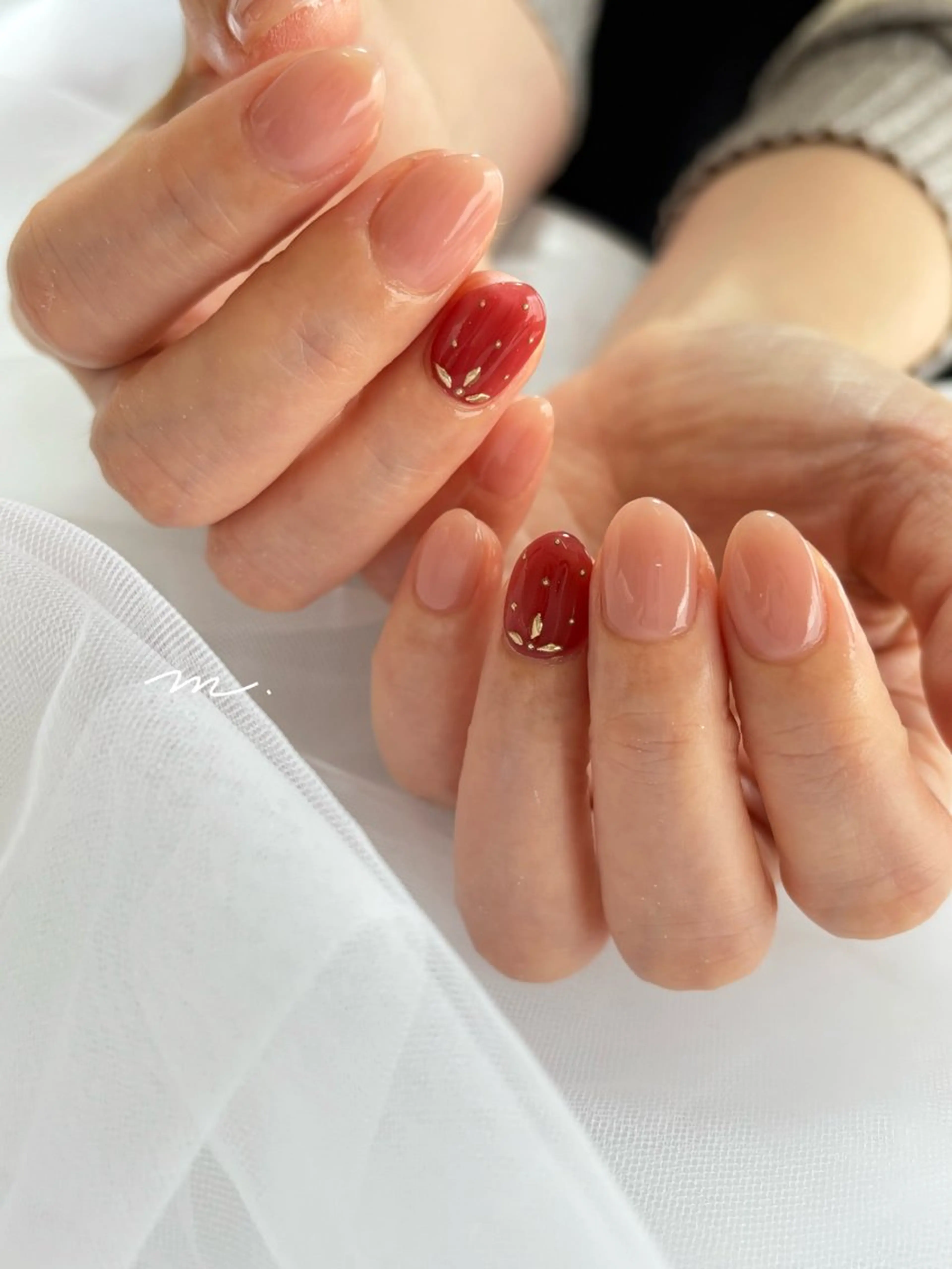 ネイル アートネイル ワンカラーネイル Mare nailのネイルデザイン