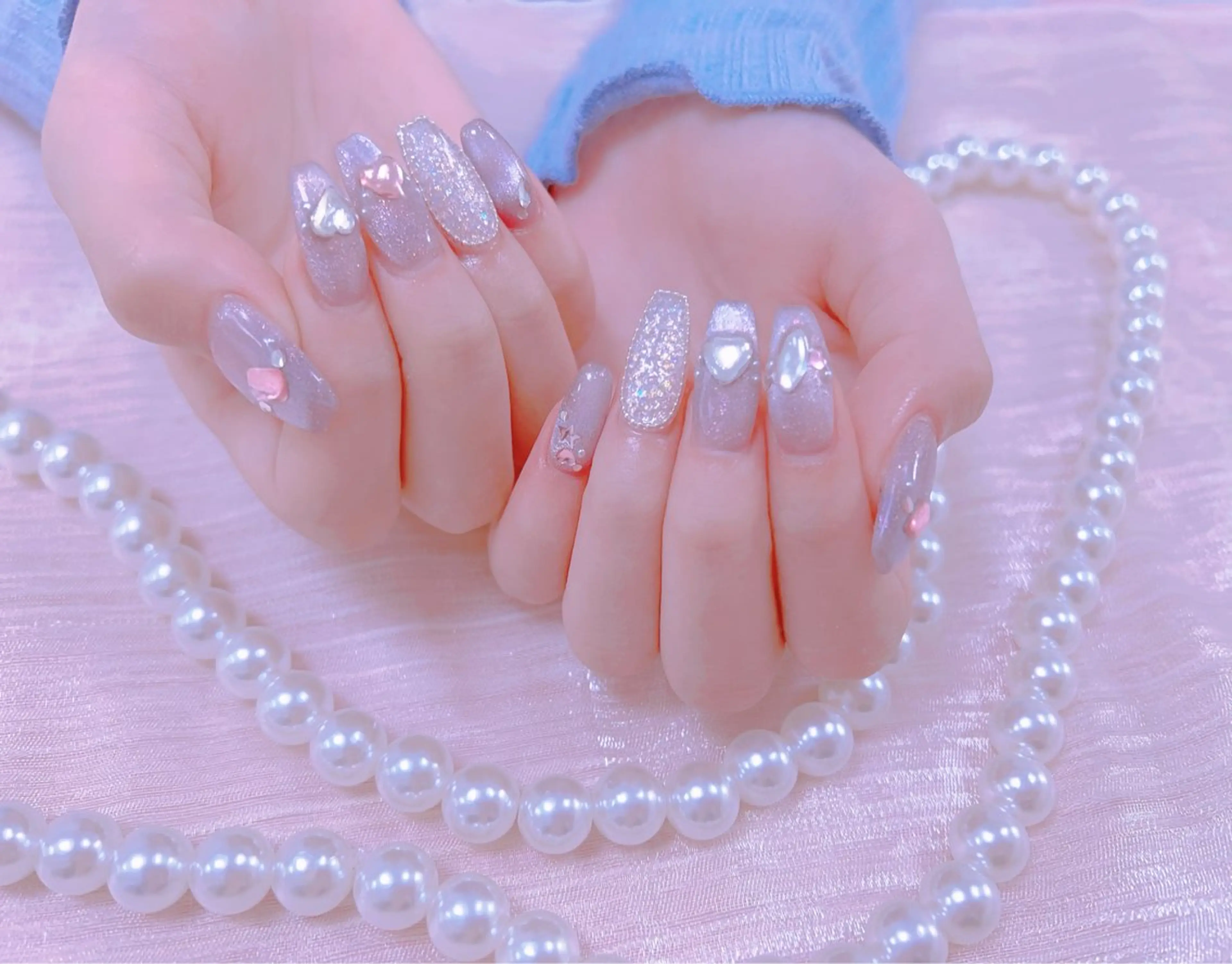 ネイル はぴねす所属・横浜 美夢のネイルデザイン