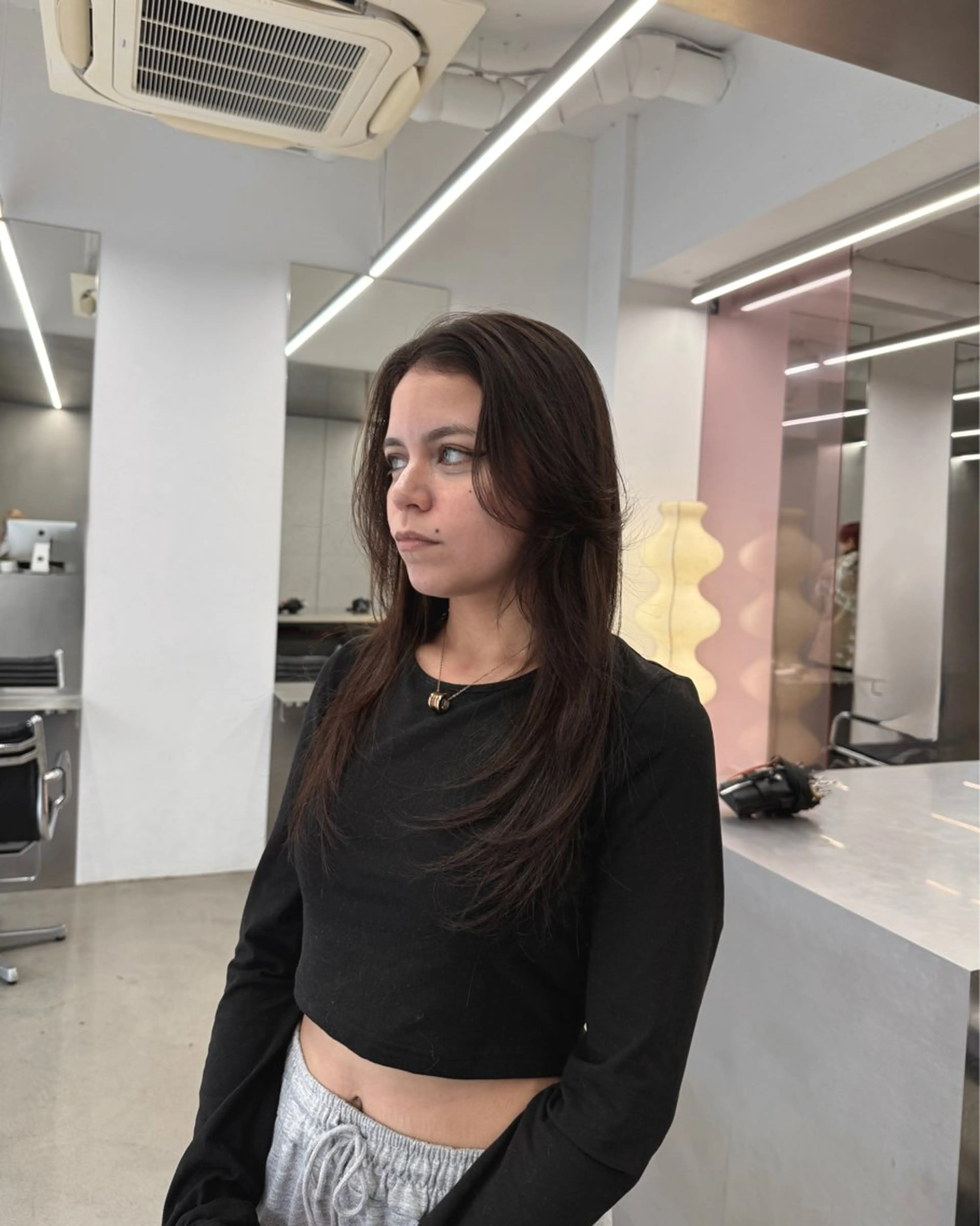 ロング カット ITSUKI/ 海外×韓国レイヤーのヘアスタイル