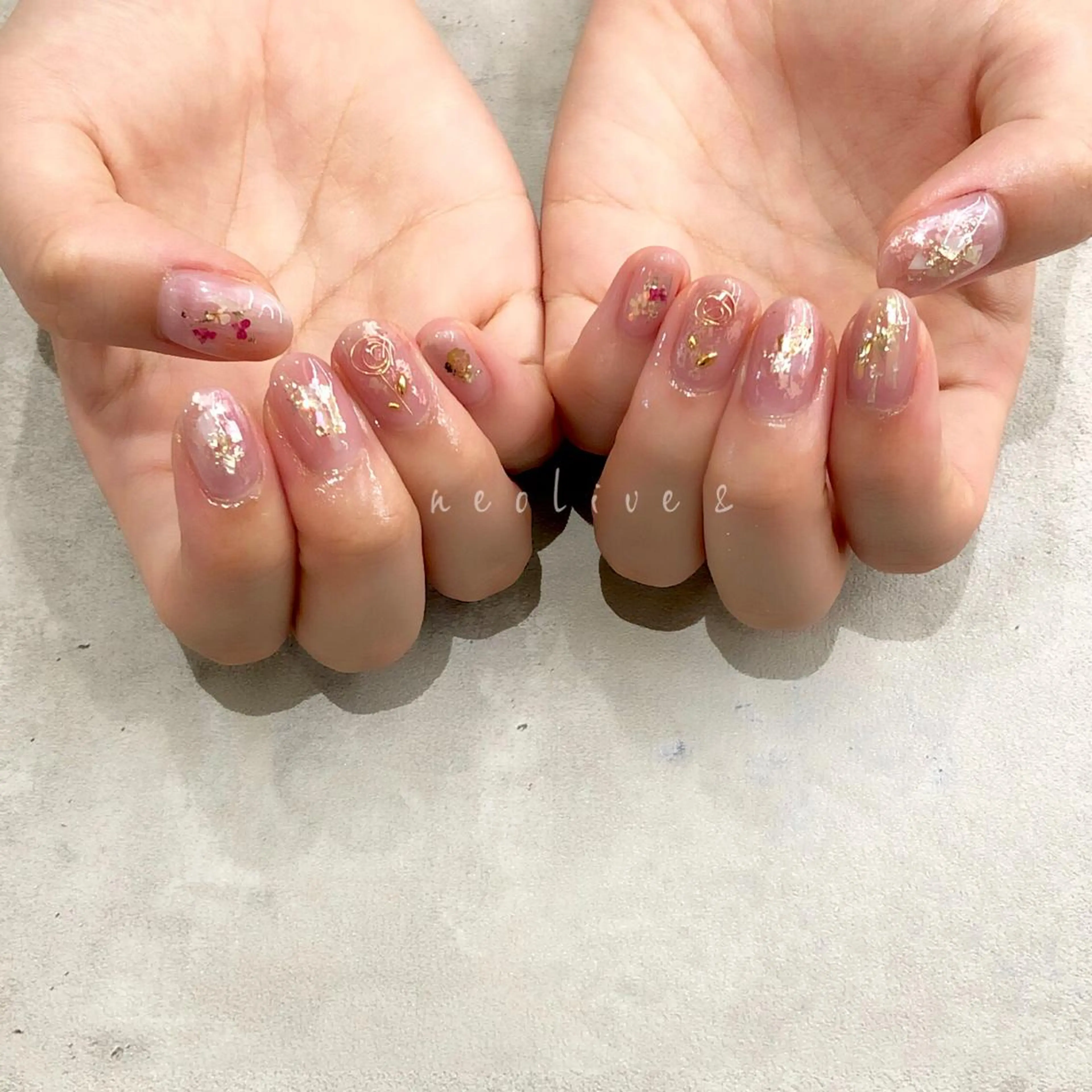 ネイル ハンドネイル Yuriko Omi パラジェル/渋谷のネイルデザイン