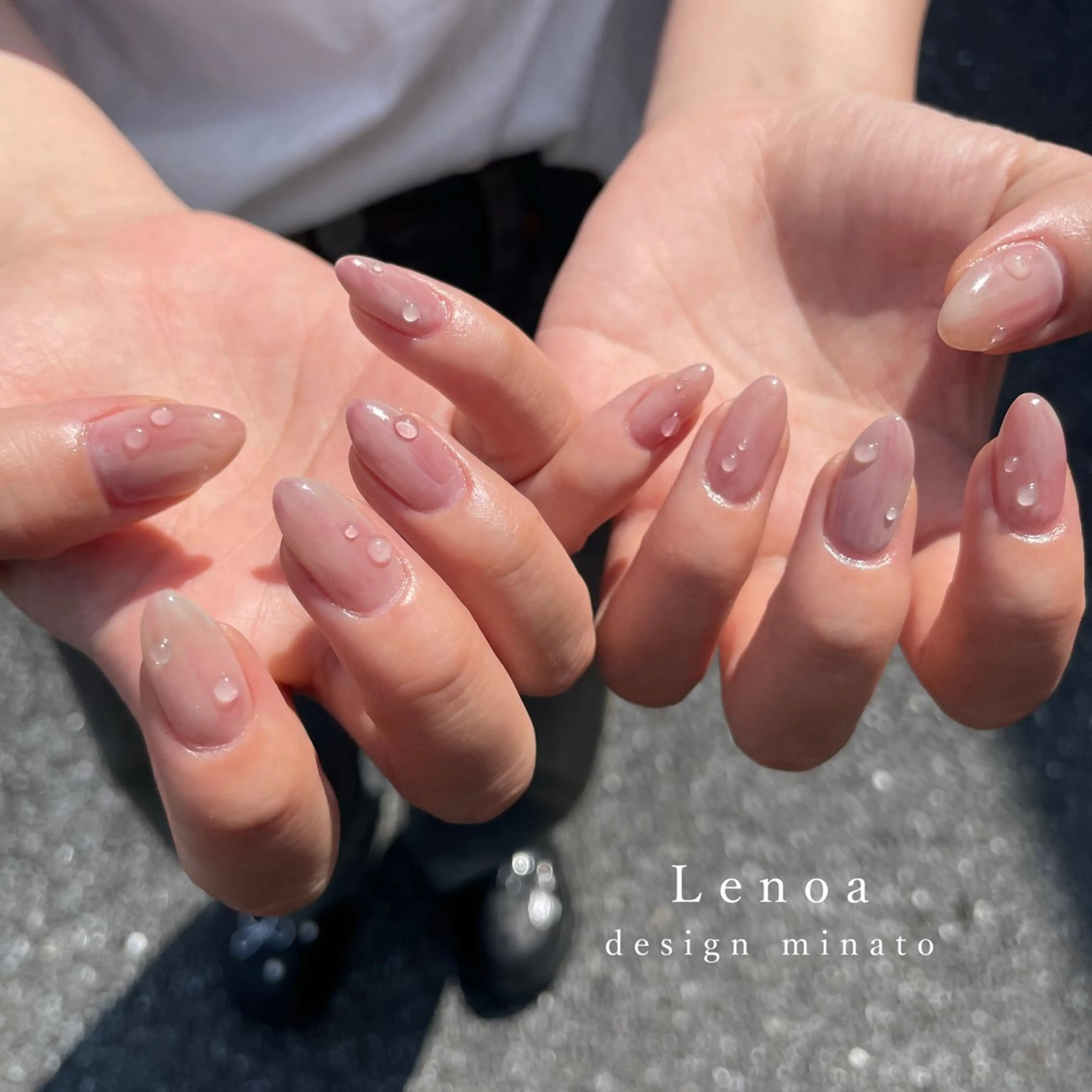 ネイル ハンドネイル Lenoa minatoのネイルデザイン