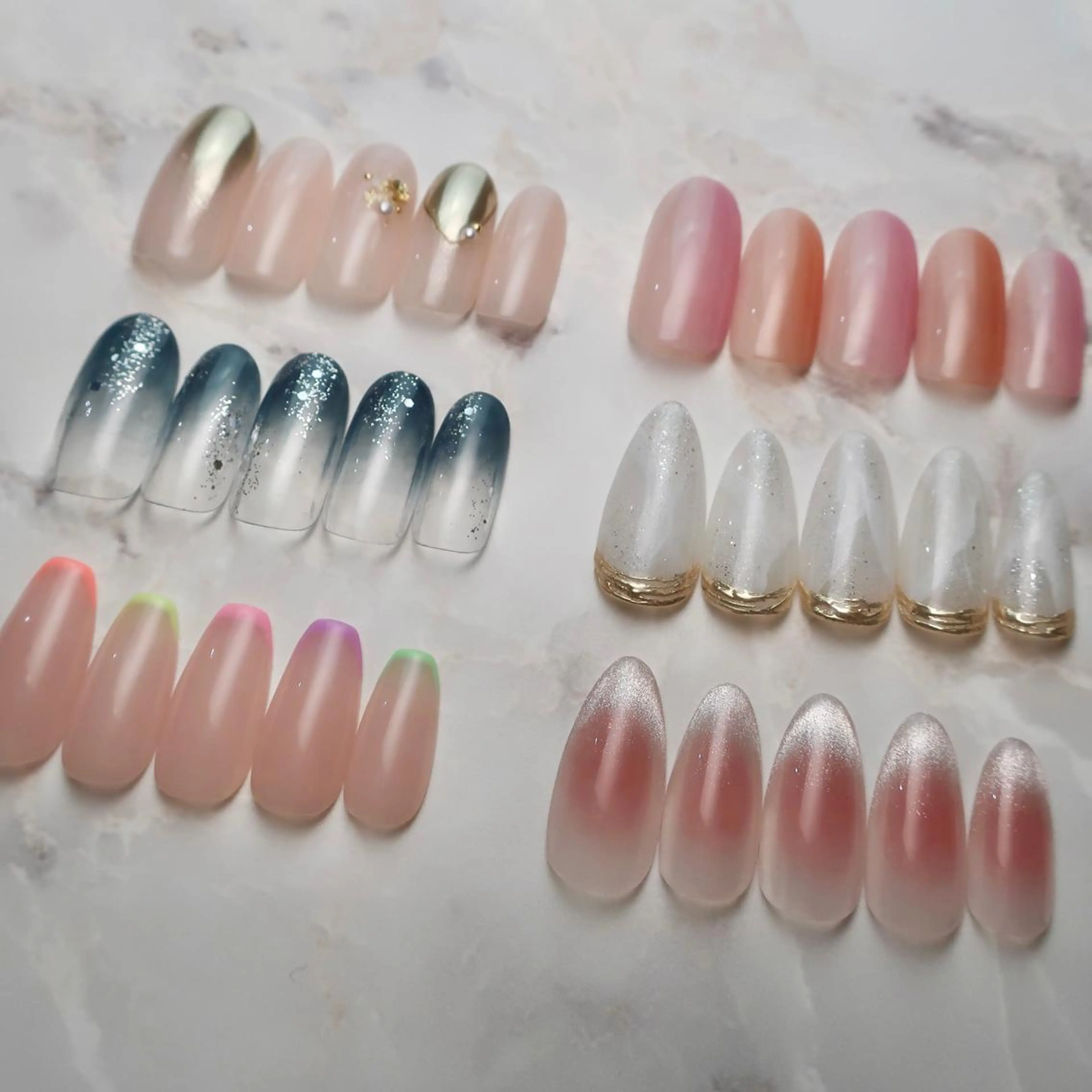 ネイル ハンドネイル nail salon ワンミリオンのネイルデザイン