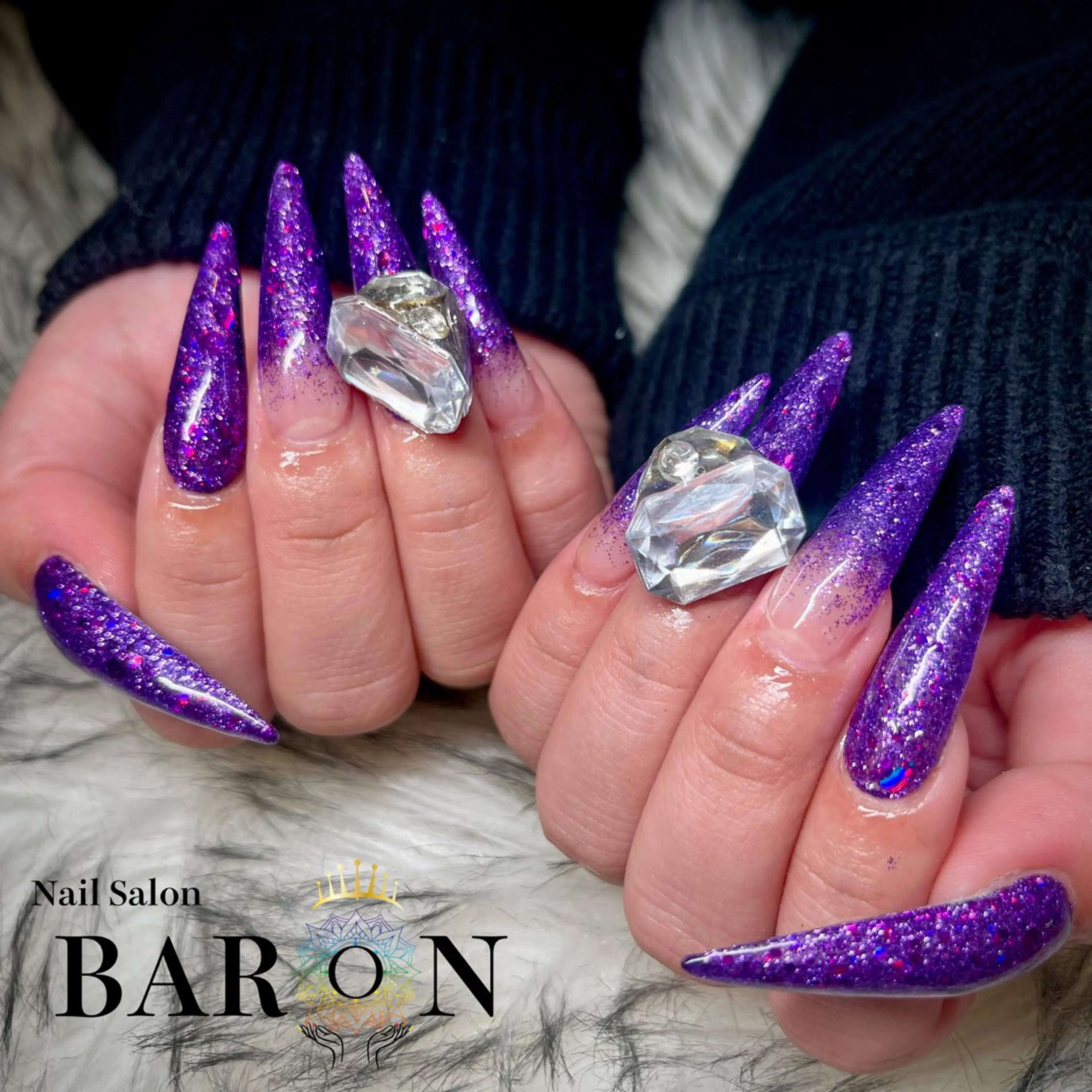 ネイル ハンドネイル ☆SAKI☆ BARON 店長のネイルデザイン