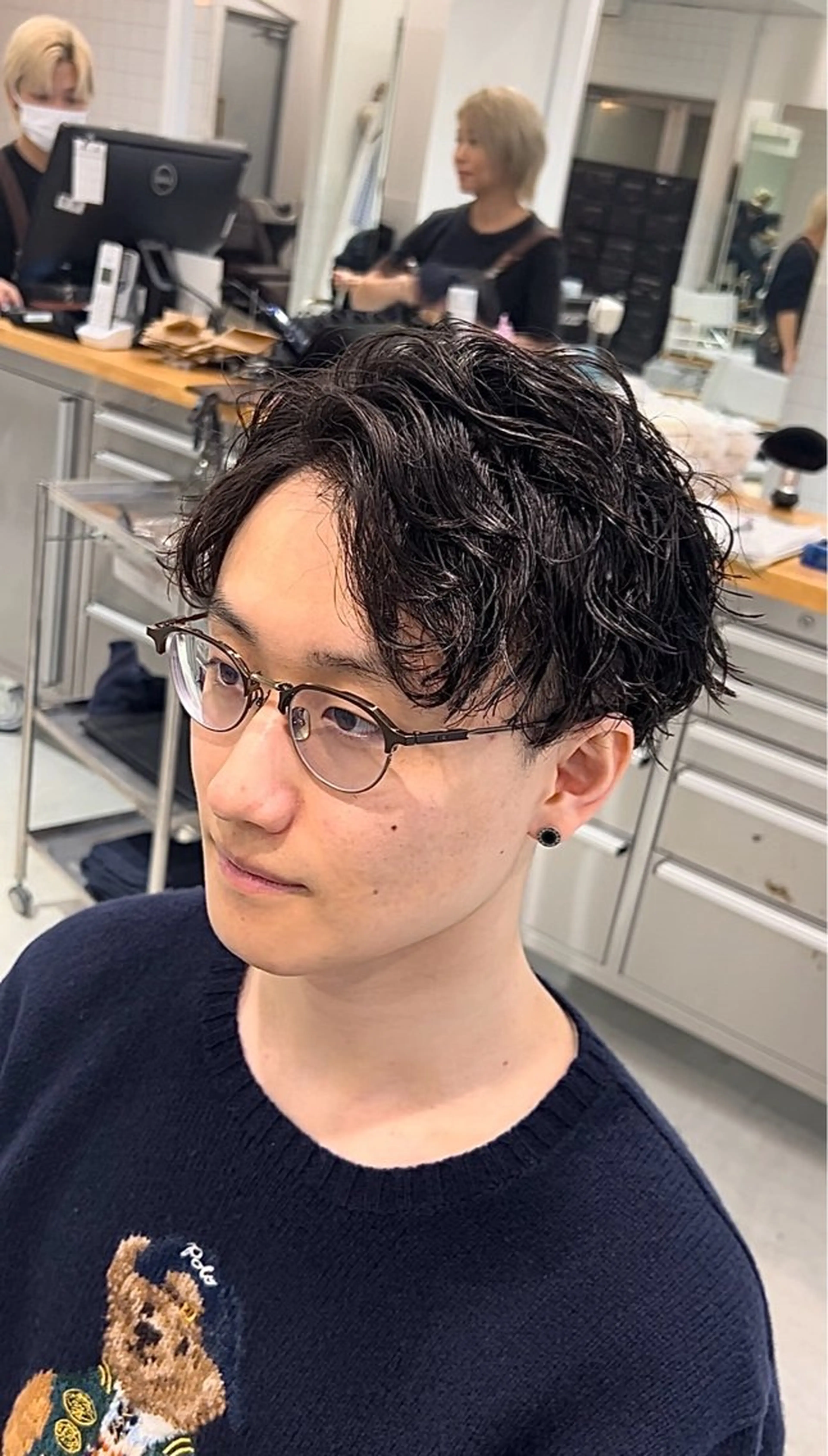 パーマ 吉田 彩人のヘアスタイル