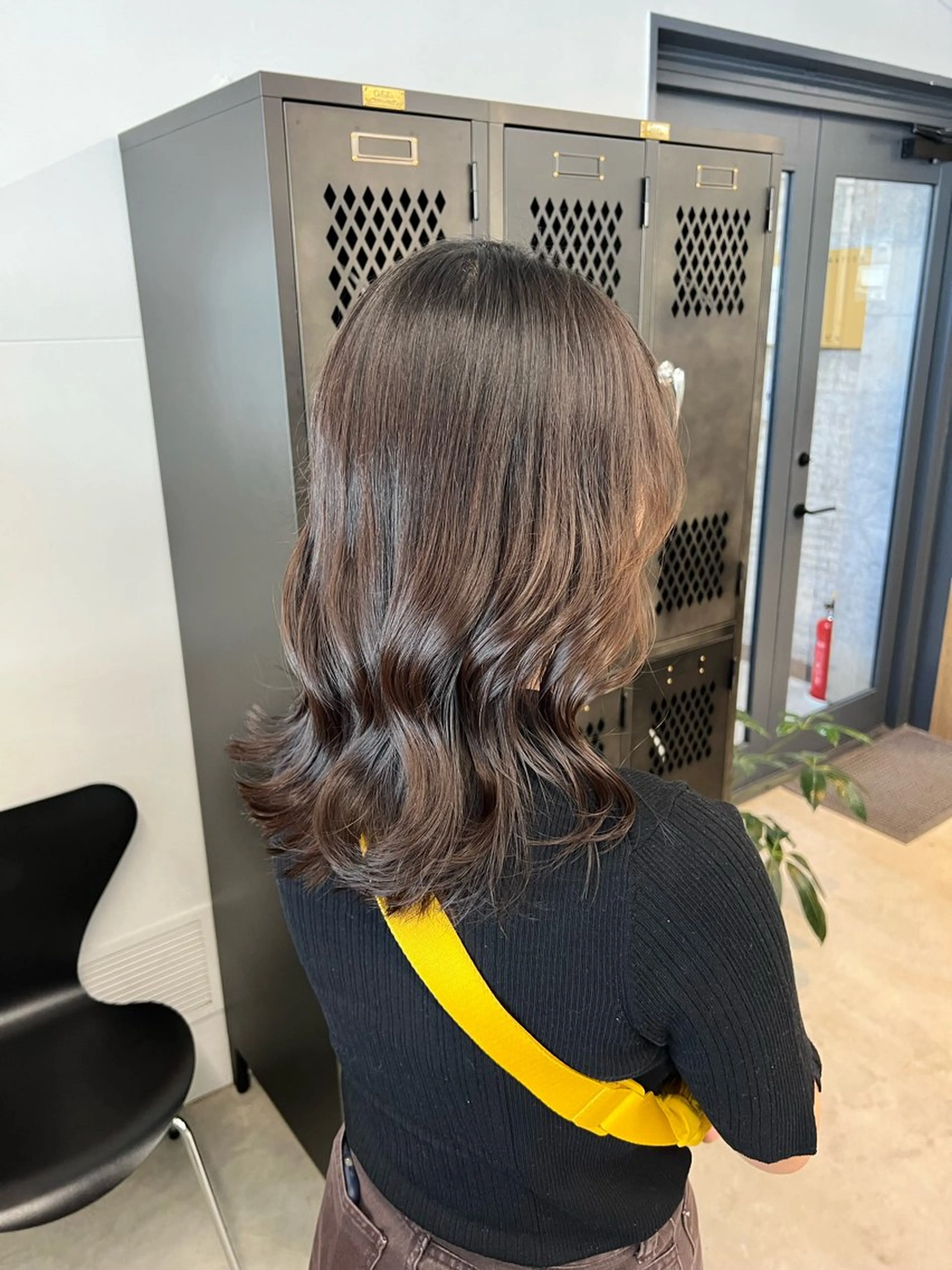 ミディアム カット ヘアカラー INORI /フェイスレイヤーのヘアスタイル