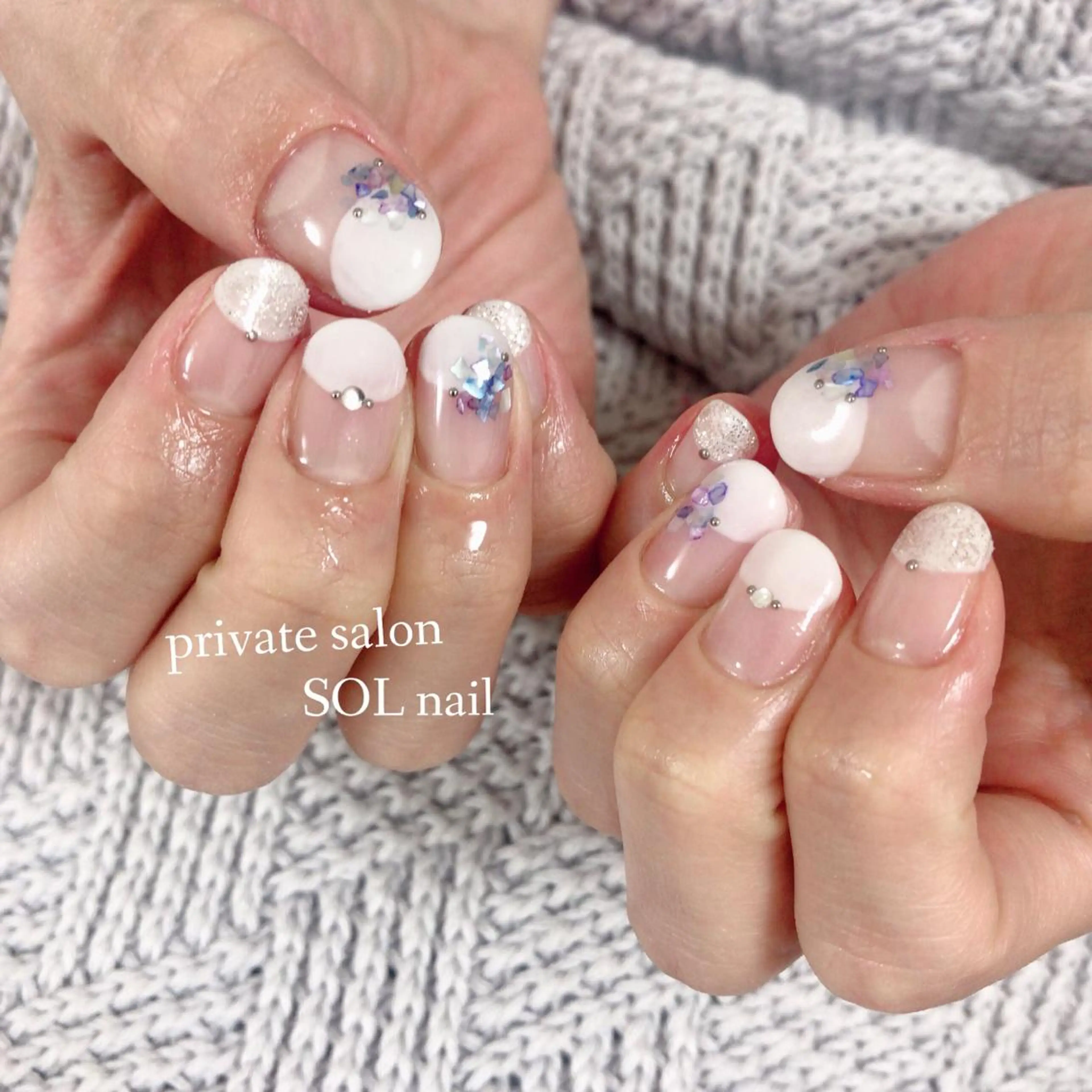 ネイル ハンドネイル SOL NAILのネイルデザイン