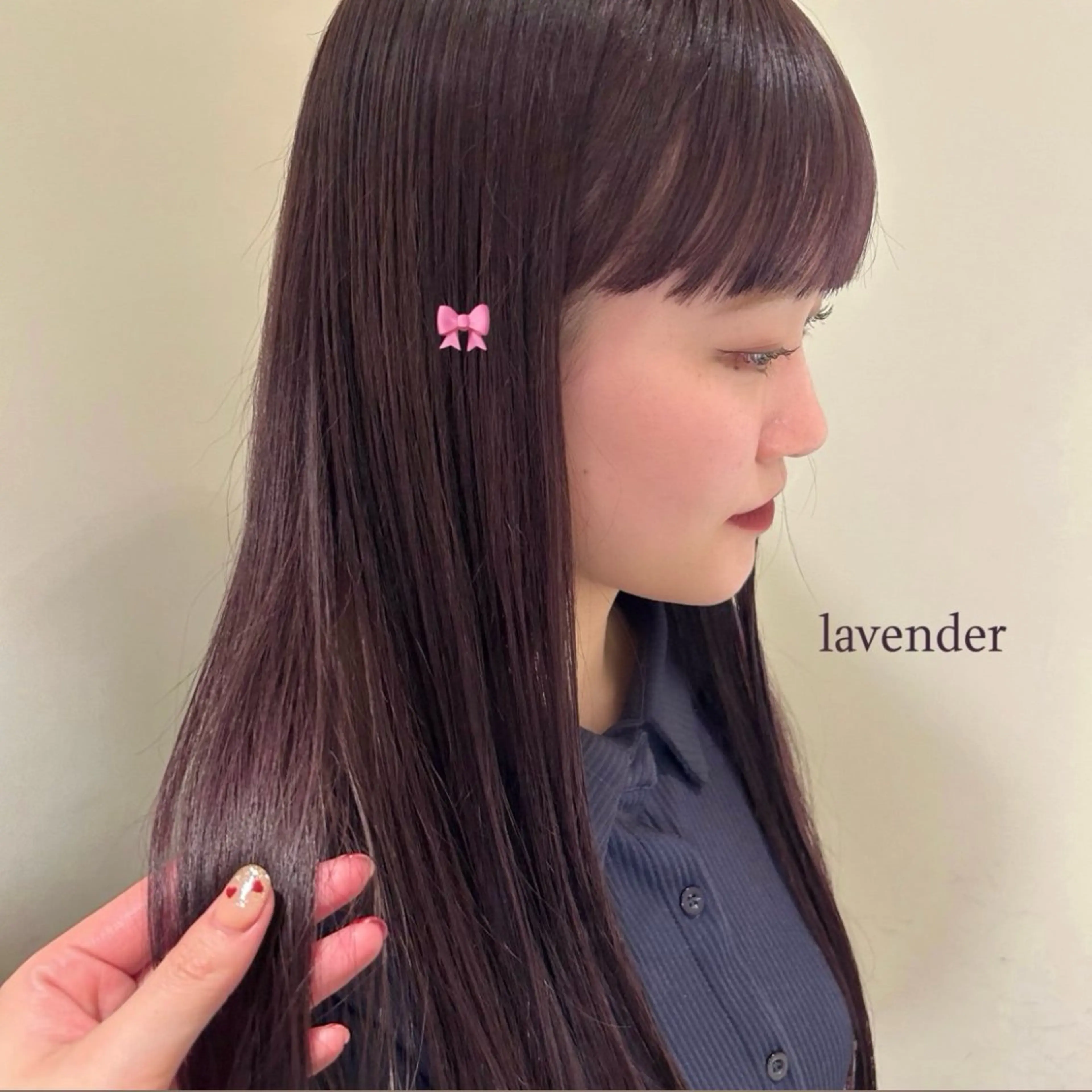 ミディアム ヘアカラー トリートメント ヘアセット 🌸透明感/レイヤー / 栗林 彩🌸のヘアスタイル