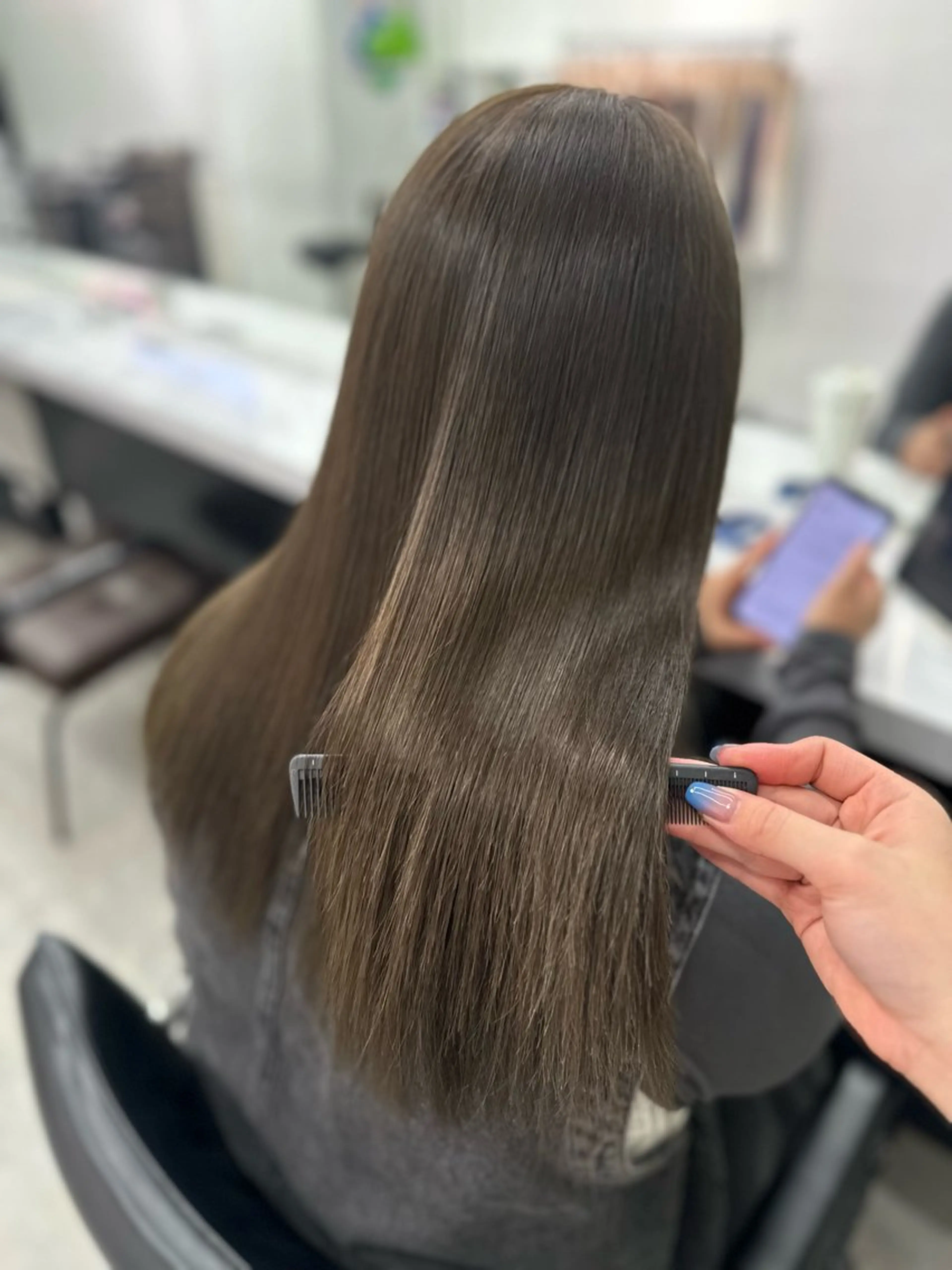 ミディアム プルエクステ/カラー ⭐️KIR̋Aのヘアスタイル