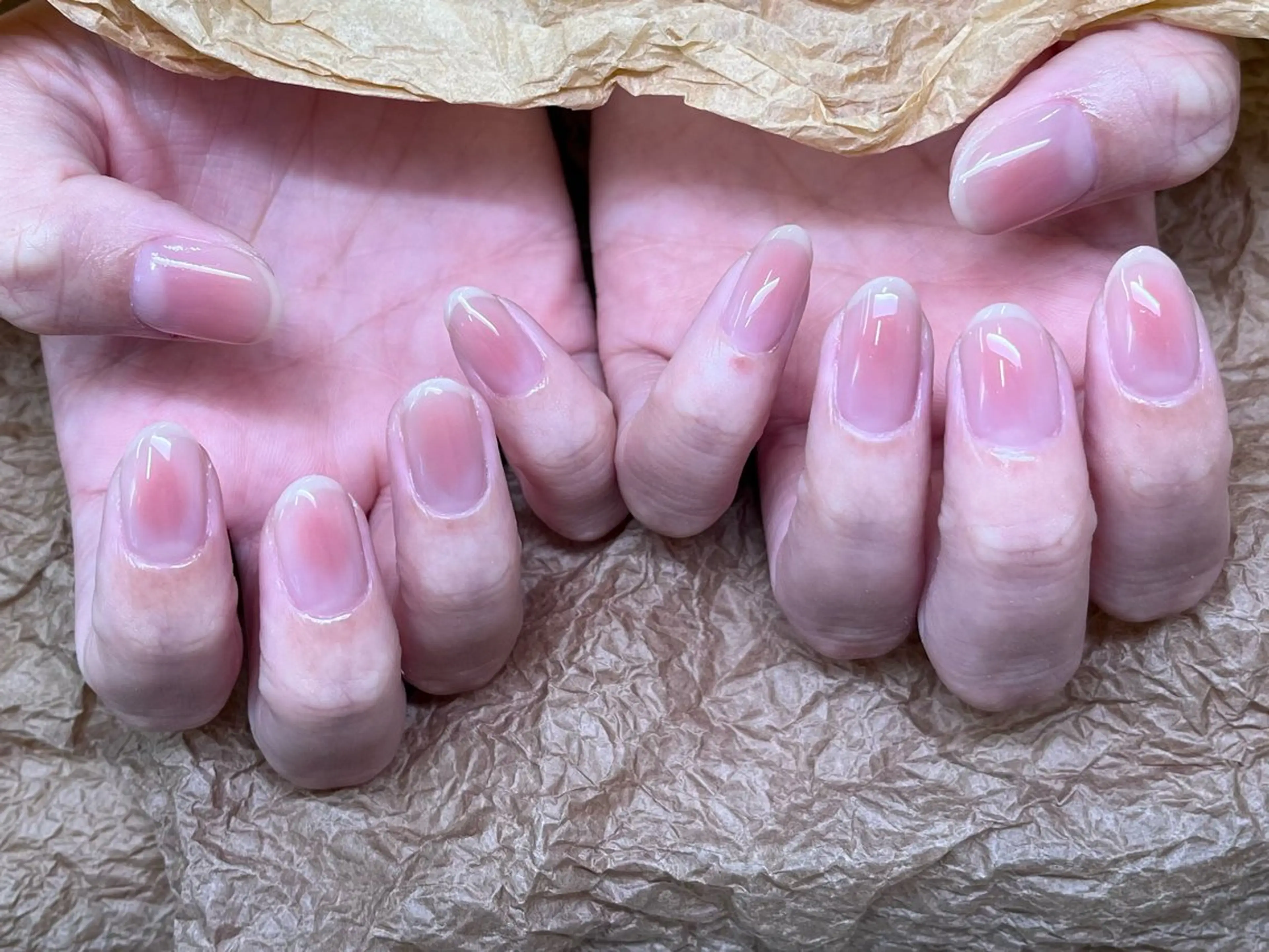 ネイル 持ち込み ワンカラーネイル ワンホンネイル ハンドネイル ToliyDeliy Nail Salonのネイルデザイン