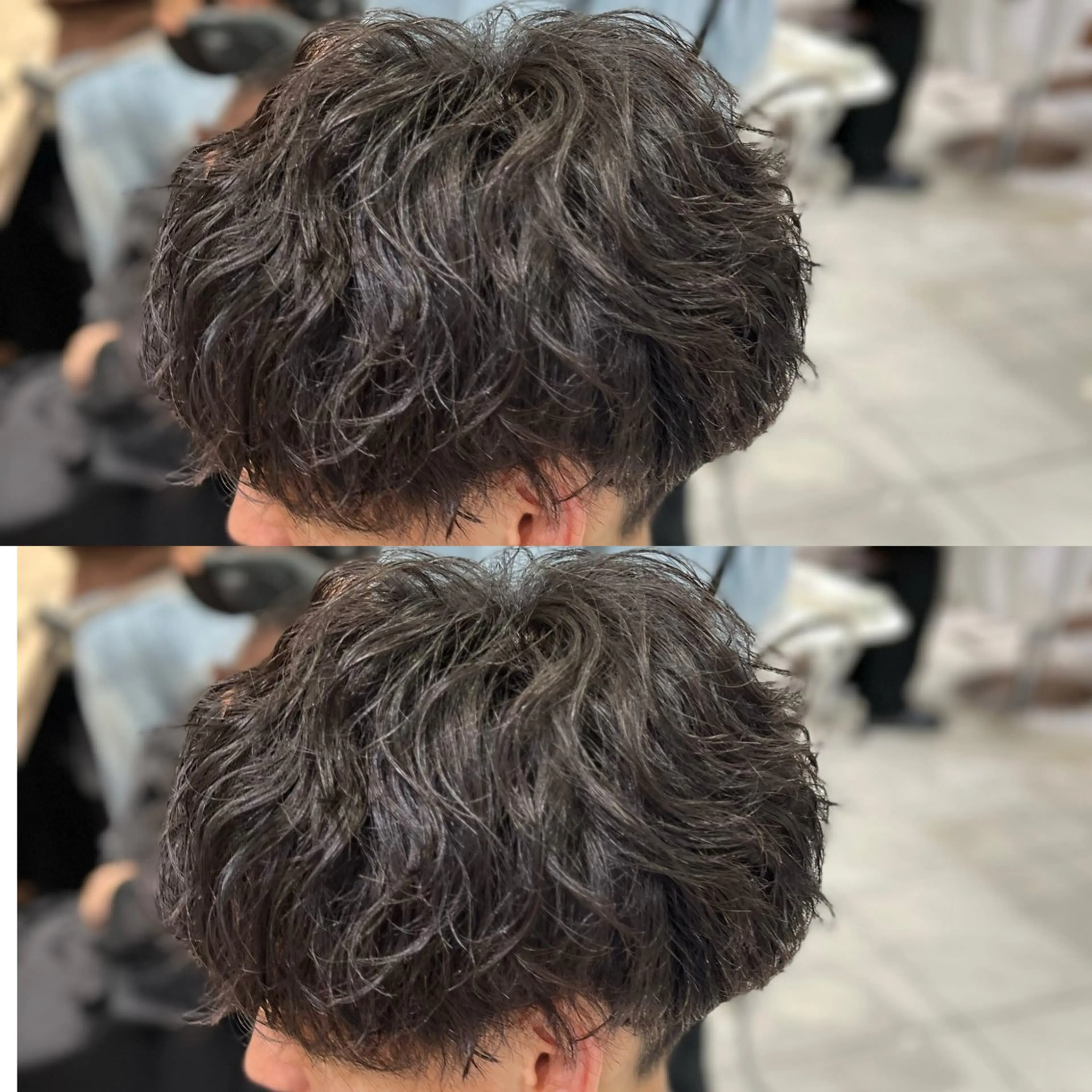 パーマ メンズ メンズパーマ スパイラルパーマ カット パーマ トリートメント ヘアセット 【メンズパーマ✨️ フェザーパーマ】岩城のヘアスタイル
