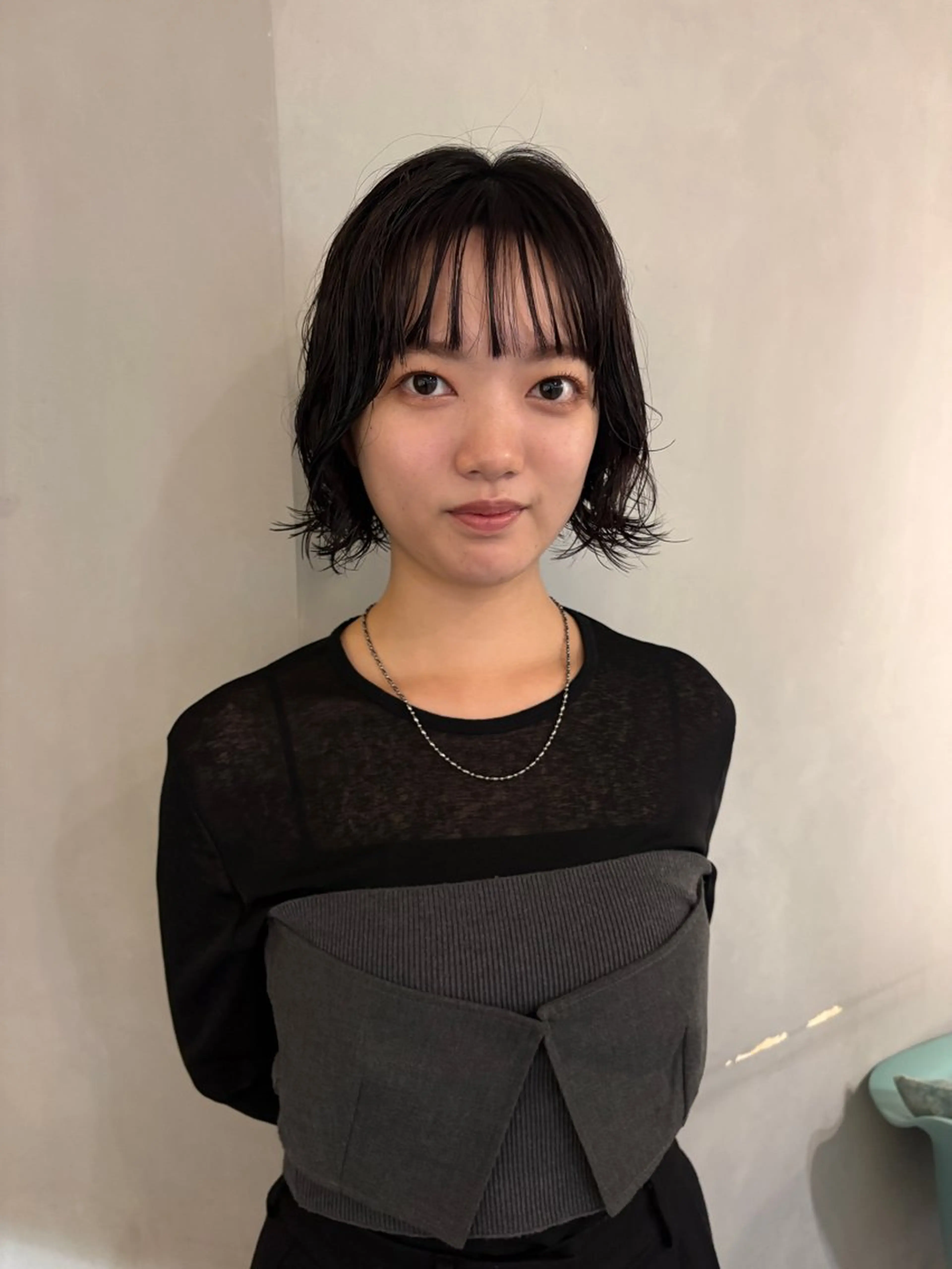 ショート カット パーマ パーマ/ボブ,ロング ヤマシタミウ🌀のヘアスタイル