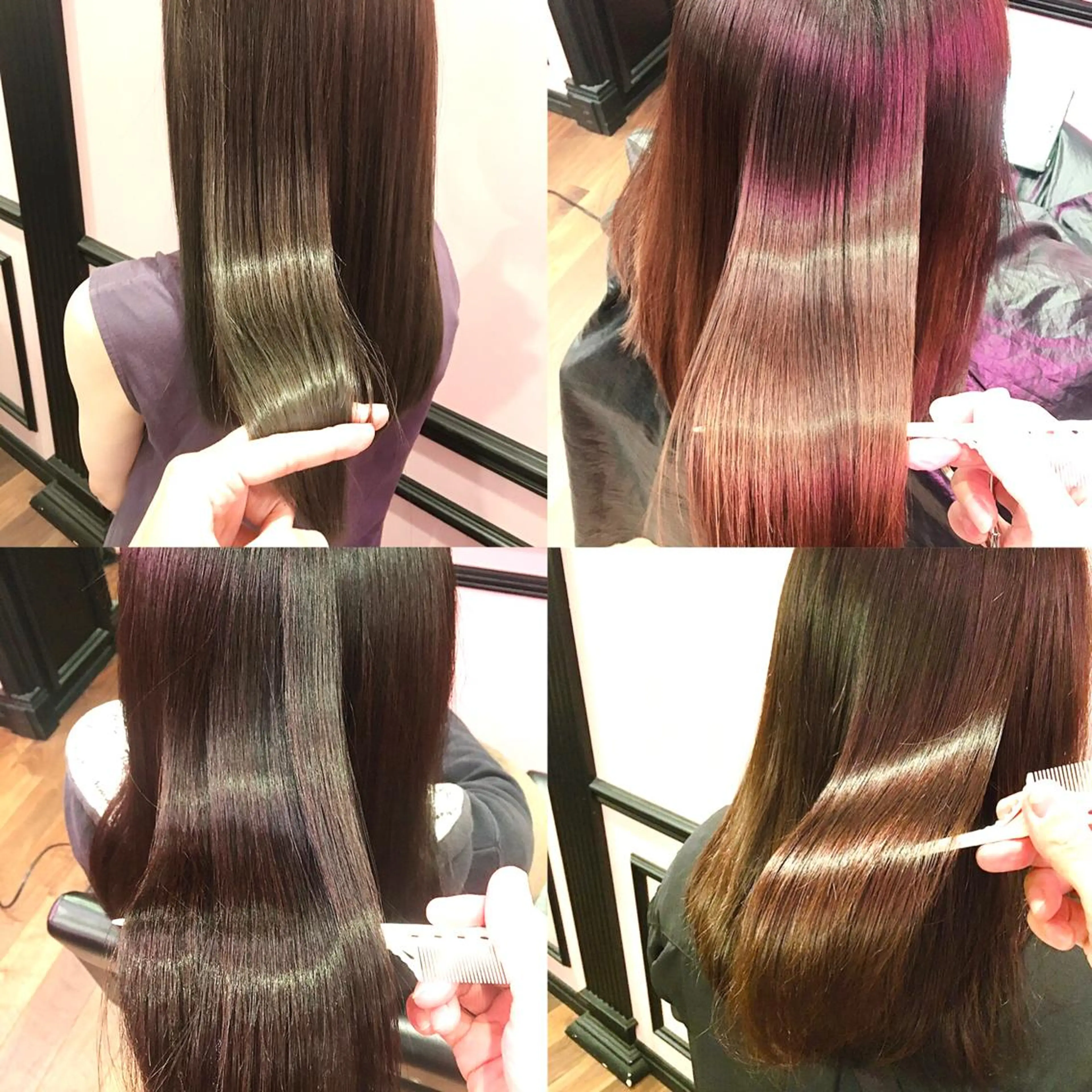 セミロング ⭐️𝑭𝑰𝑳𝑴𝑶𝑹𝑴𝑨𝑳𝑬⭐️【フィルモルメール】所属・トレンドヘア🩶 艶髪🩶yoshiのヘアスタイル