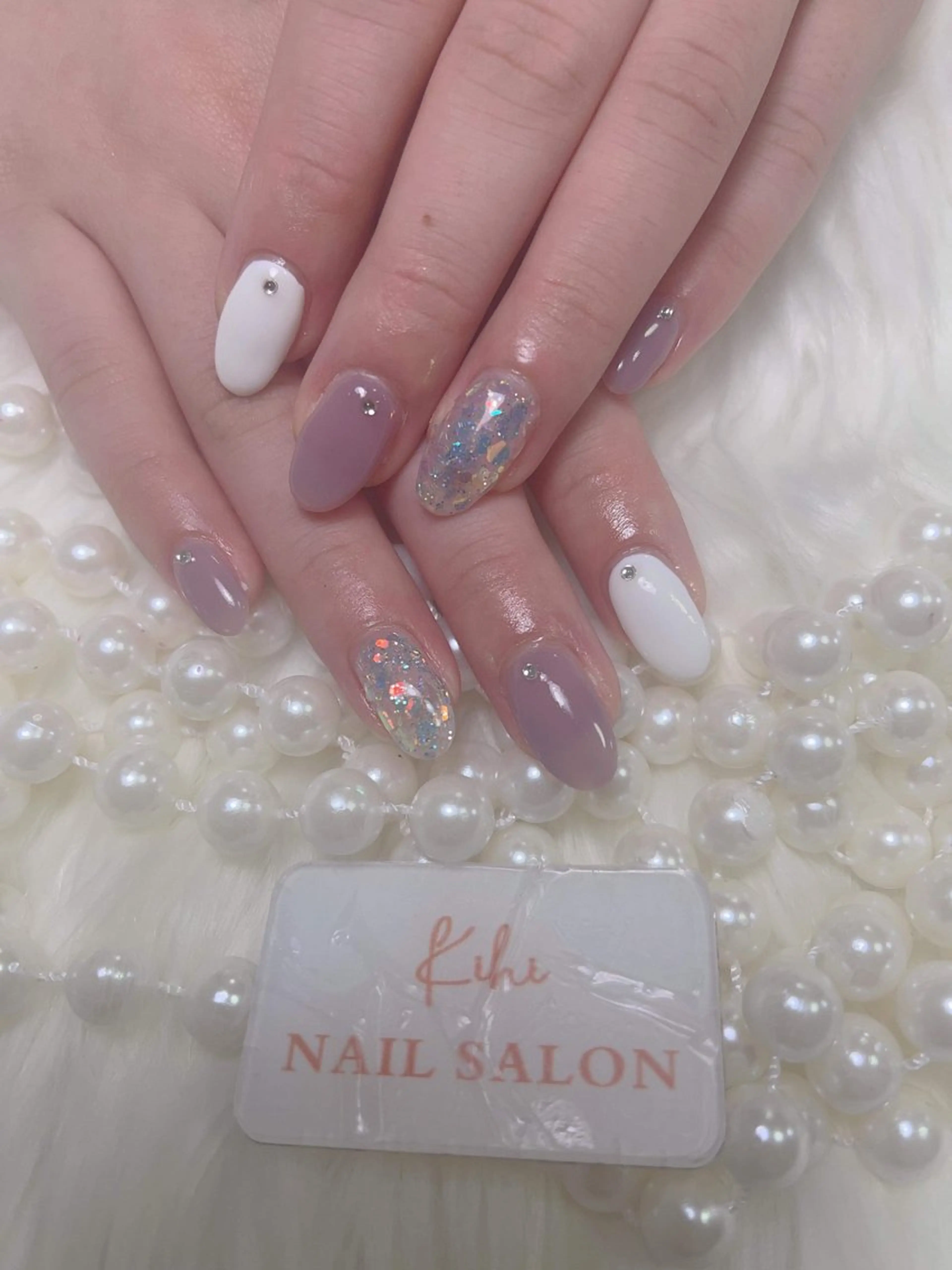 ネイル シンプルネイル 米澤 ハナユキのネイルデザイン