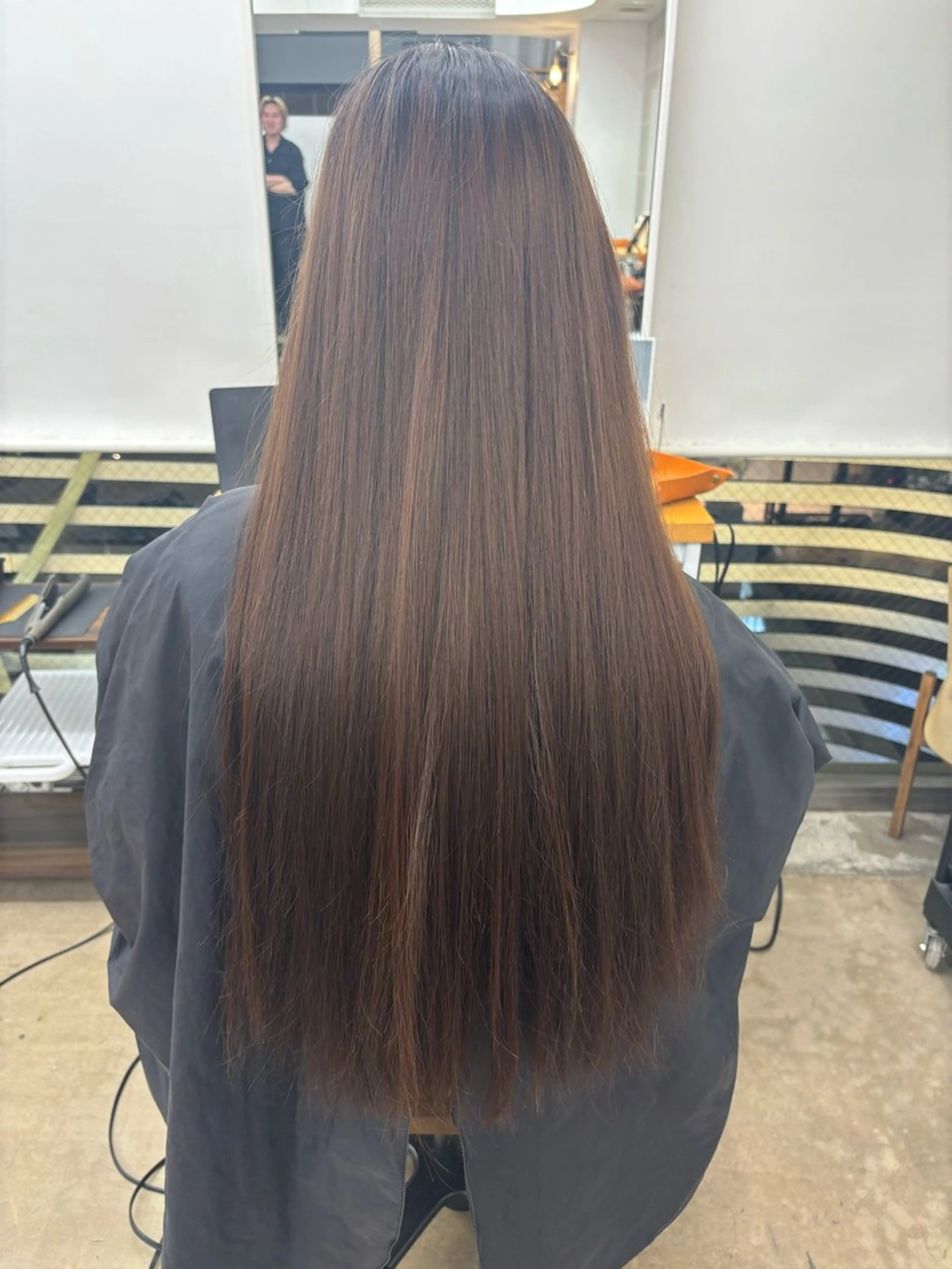 ロング あん/縮毛矯正 /カラー/表参道のヘアスタイル