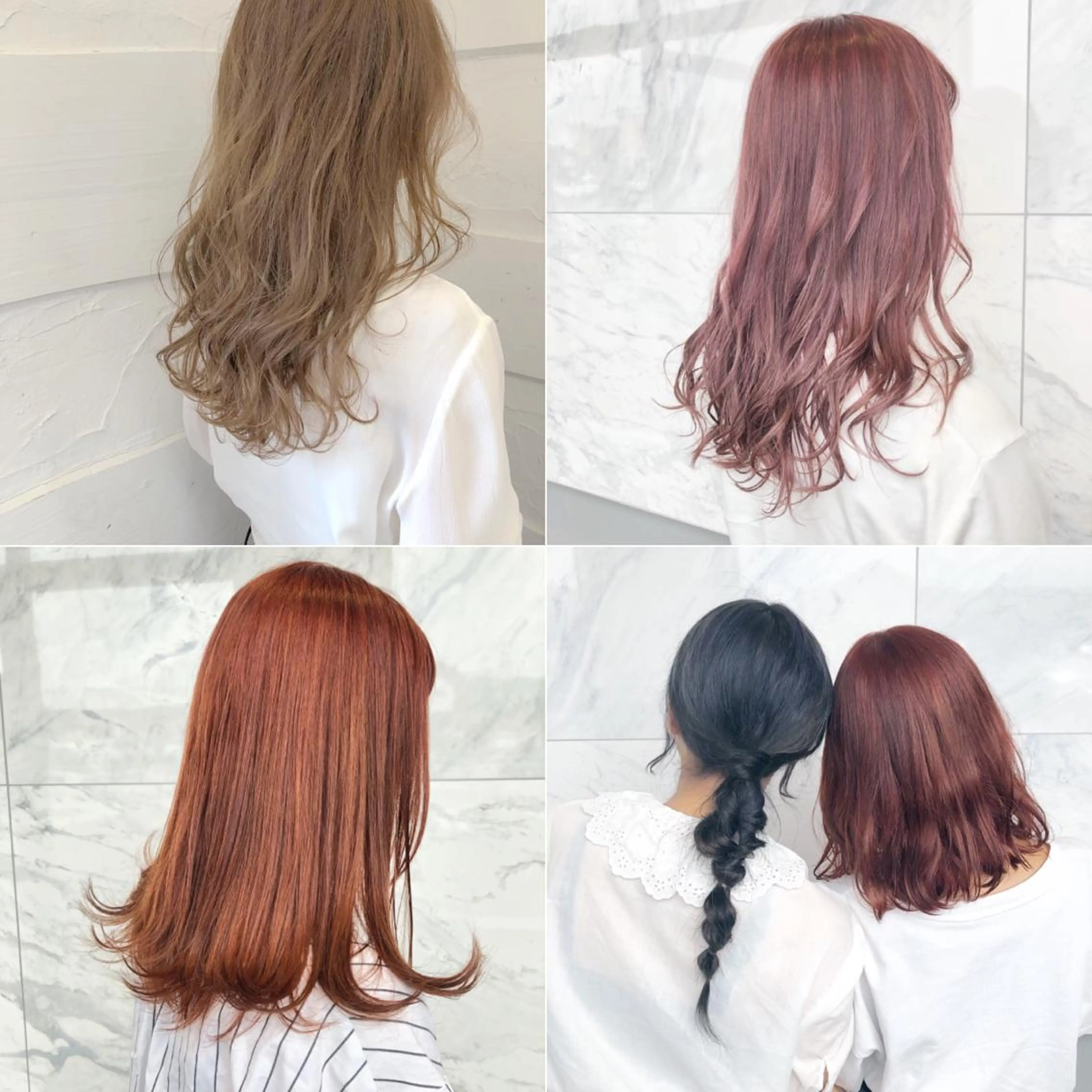 ロング カラー ヘアアレンジ 吉野 優子のマツエク・マツパデザイン