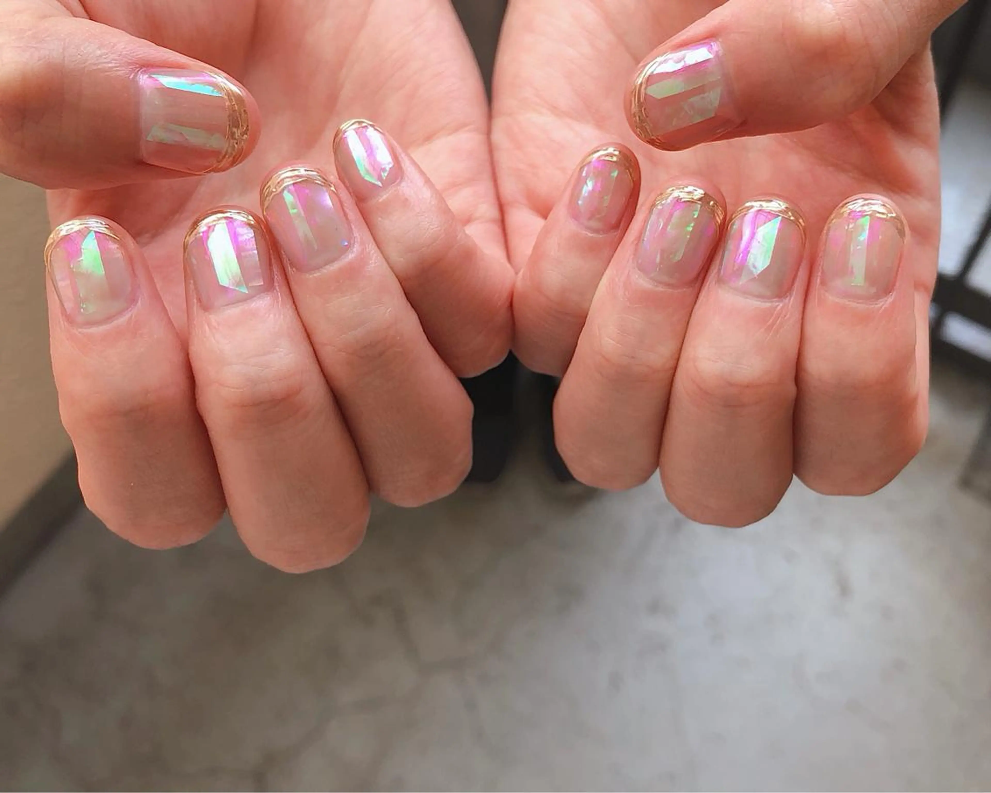 ネイル キラキラネイル 夏ネイル ハンドネイル nail heron所属・saki_ nail heronのその他イメージ