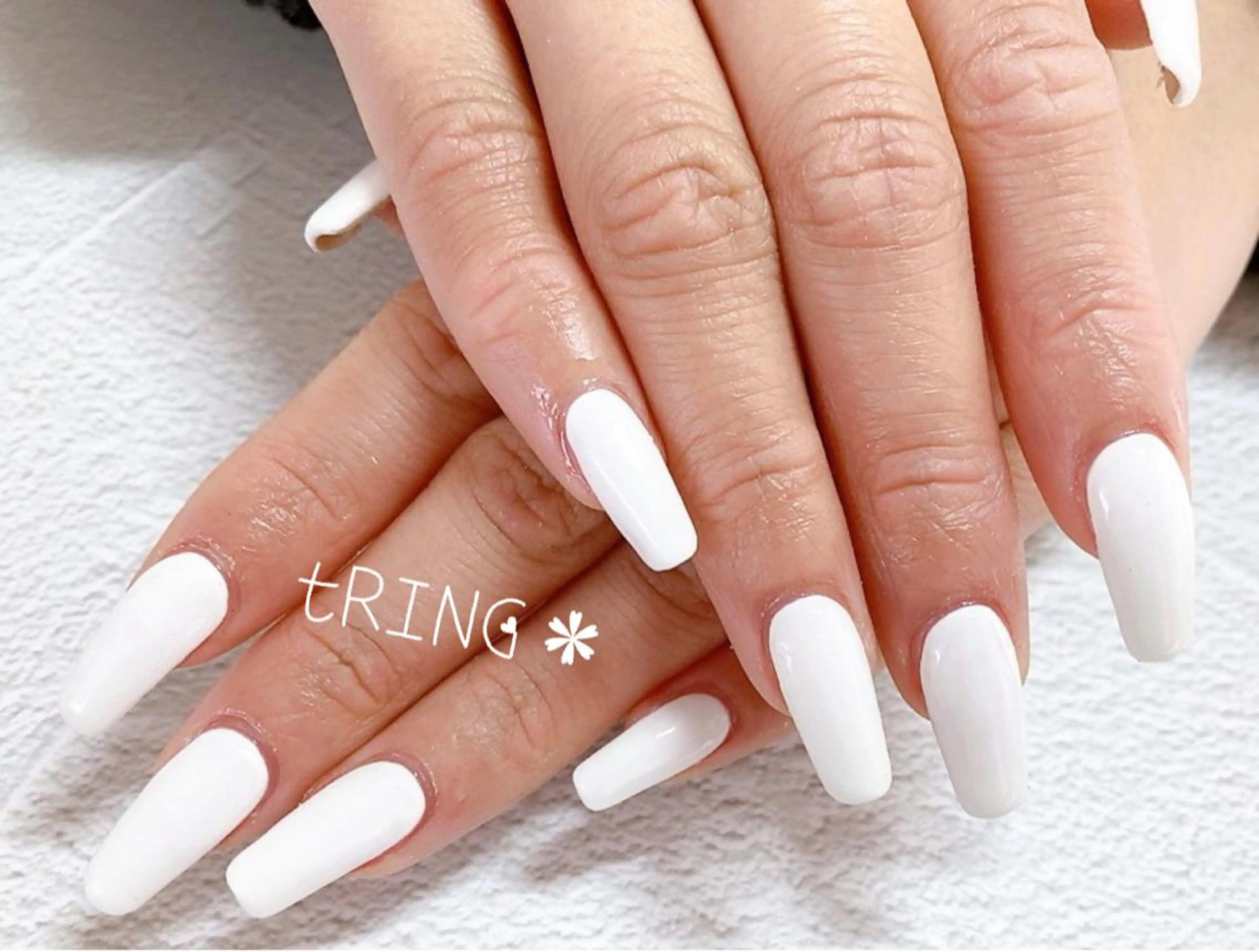 ネイル ハンドネイル tRING* しいの木台のネイルデザイン