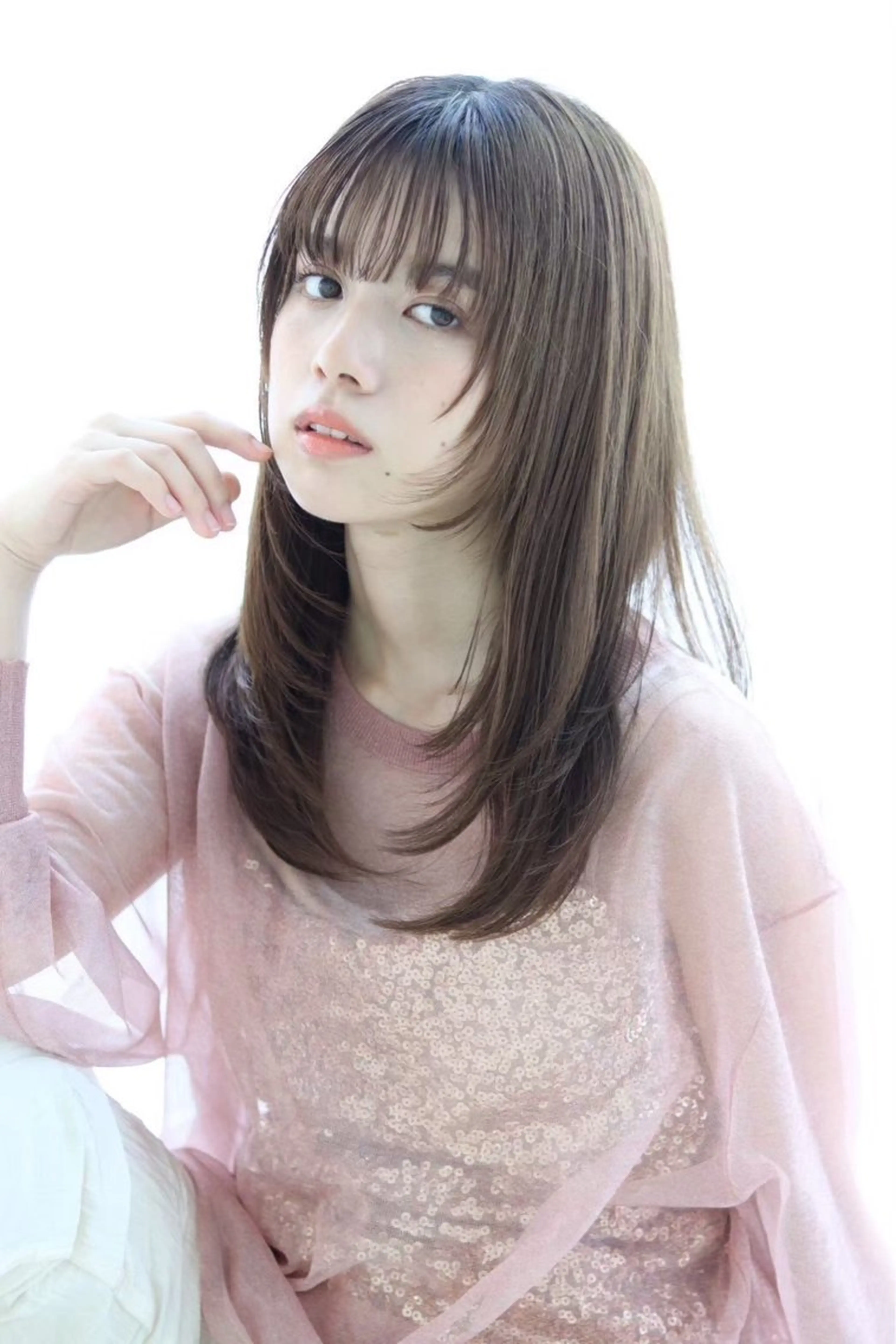 【ロング限定】🌼エヌドットカラー＋オージュアケア 🌼※ミルボンID登録必須⚠️ 白髪染め可◎ブリーチ不可🙅の写真