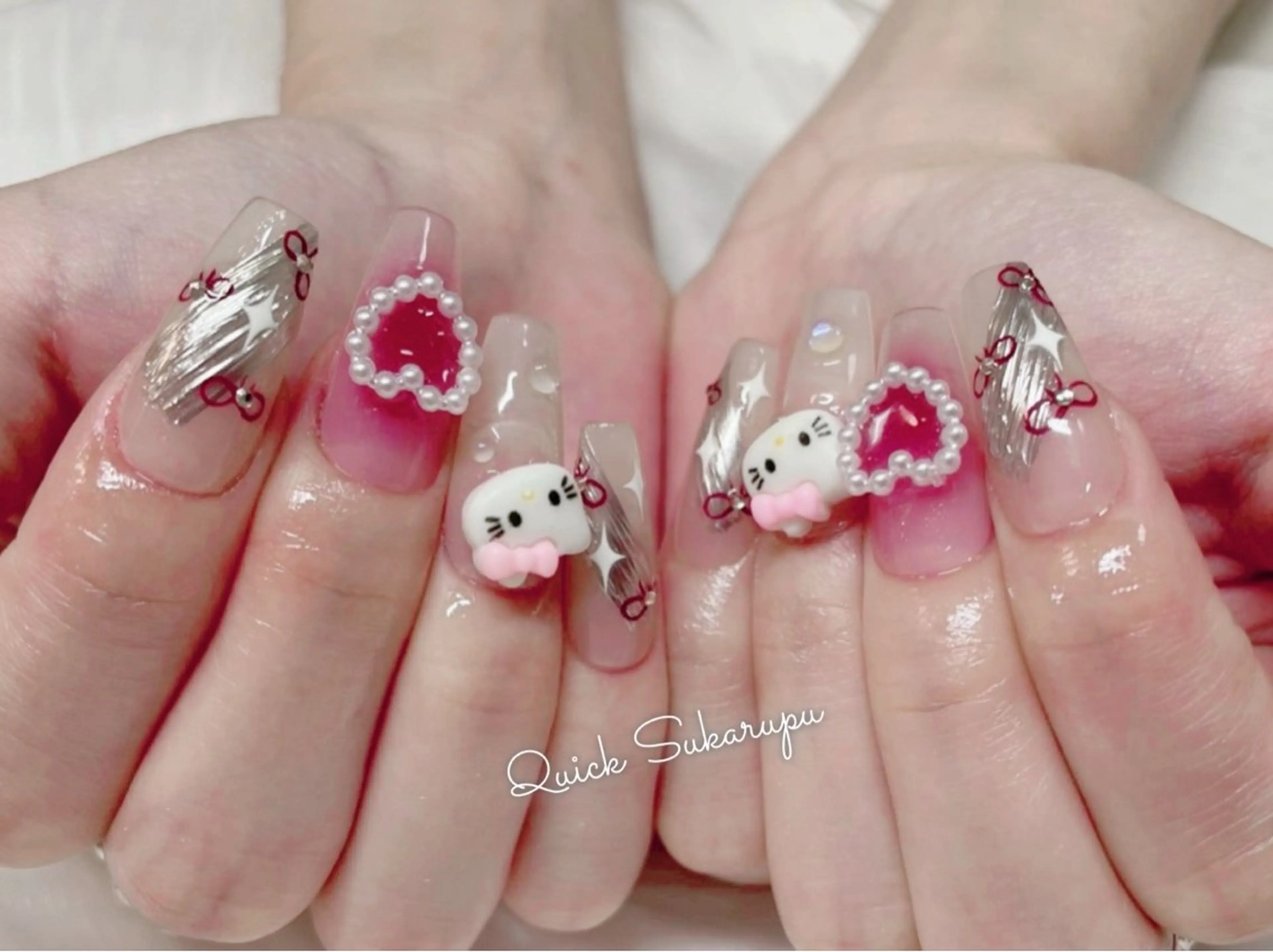 ネイル ハンドネイル Quick Sukarupu 高田馬場店所属・Quick Sukarupuのネイルデザイン