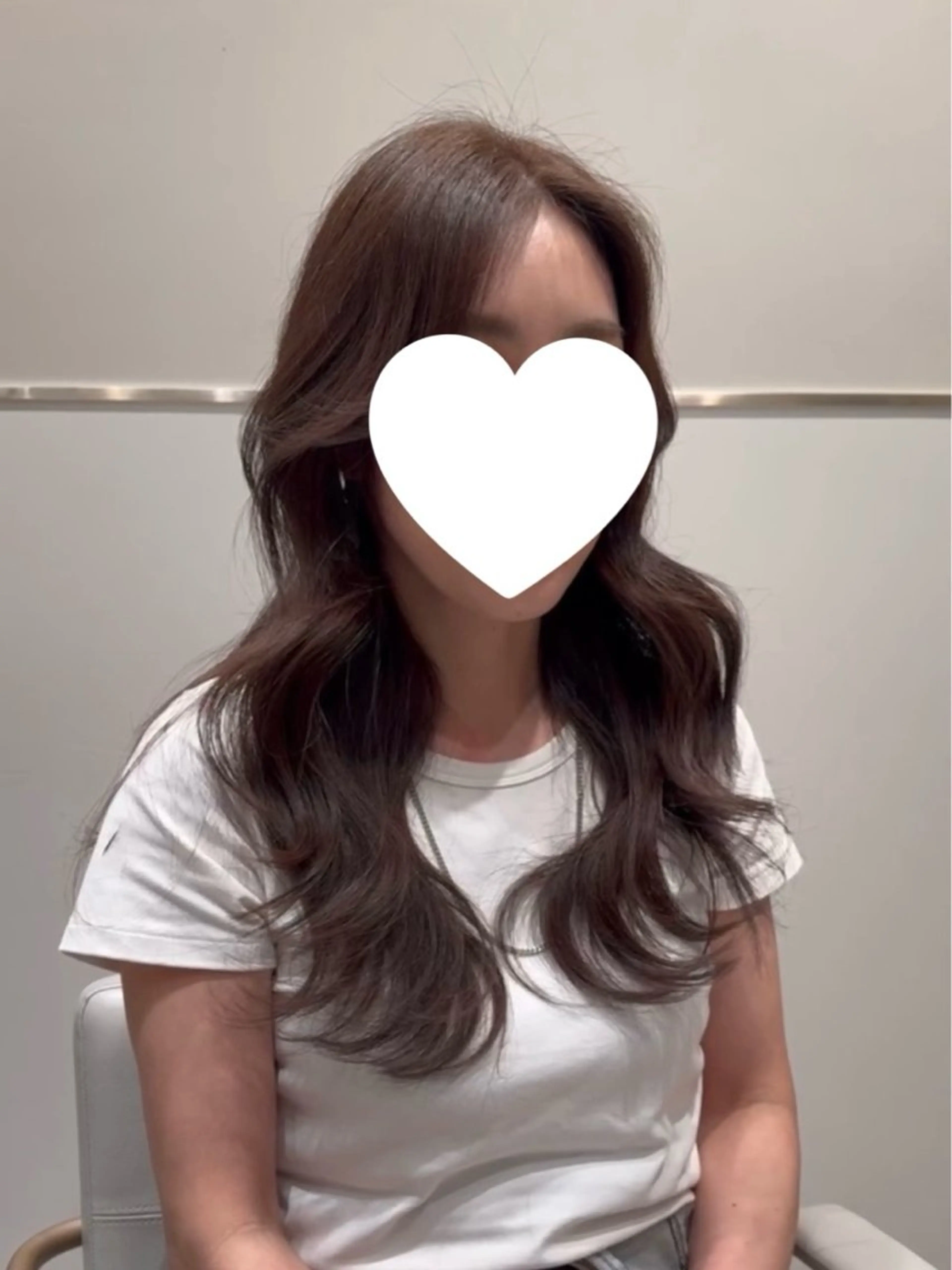 セミロング カラー 透明感カラー / レイヤー/ mamiのヘアスタイル