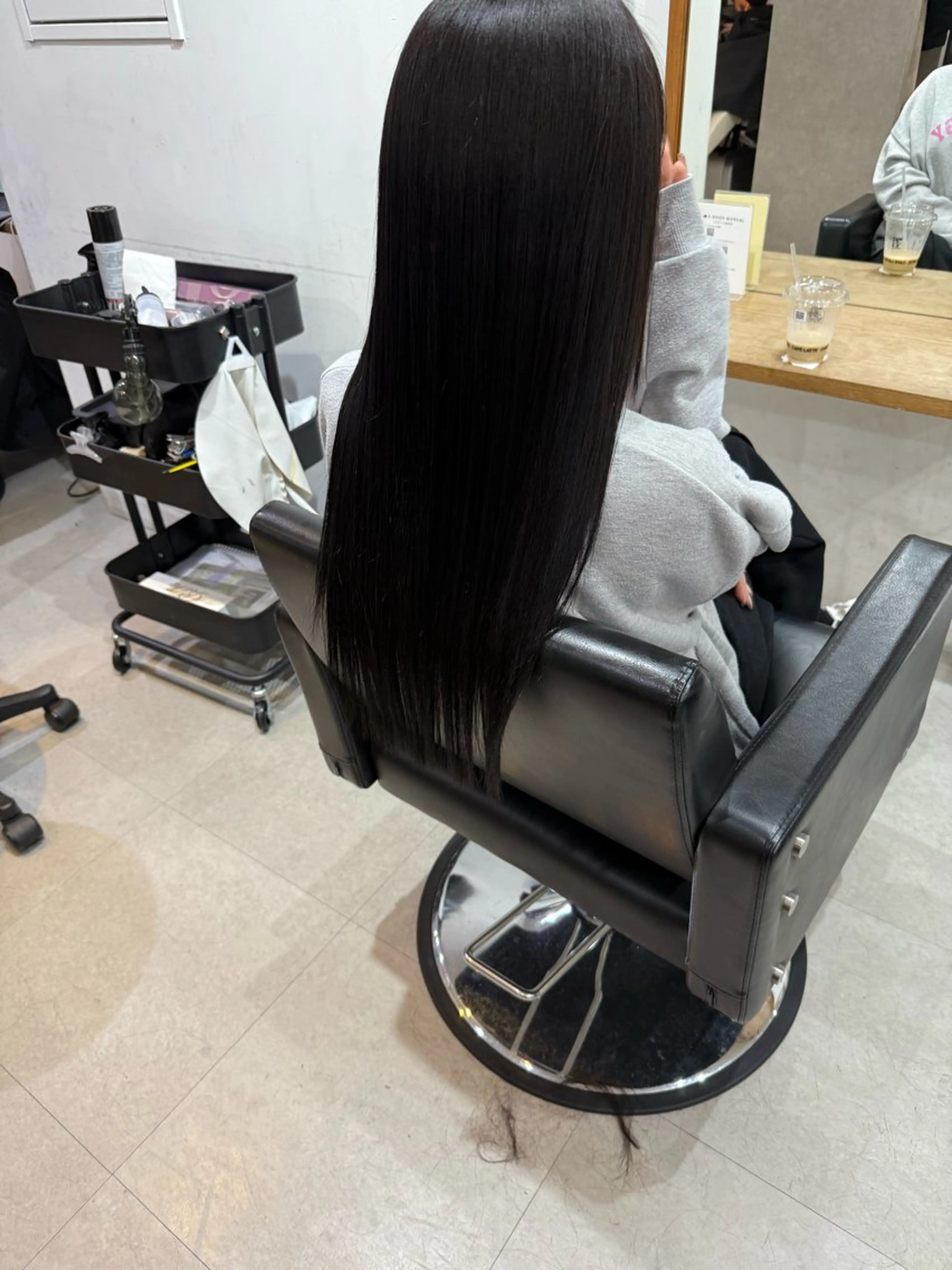 ロング 銀座⚜️【脱白髪染め 美髪矯正】トグチのヘアスタイル