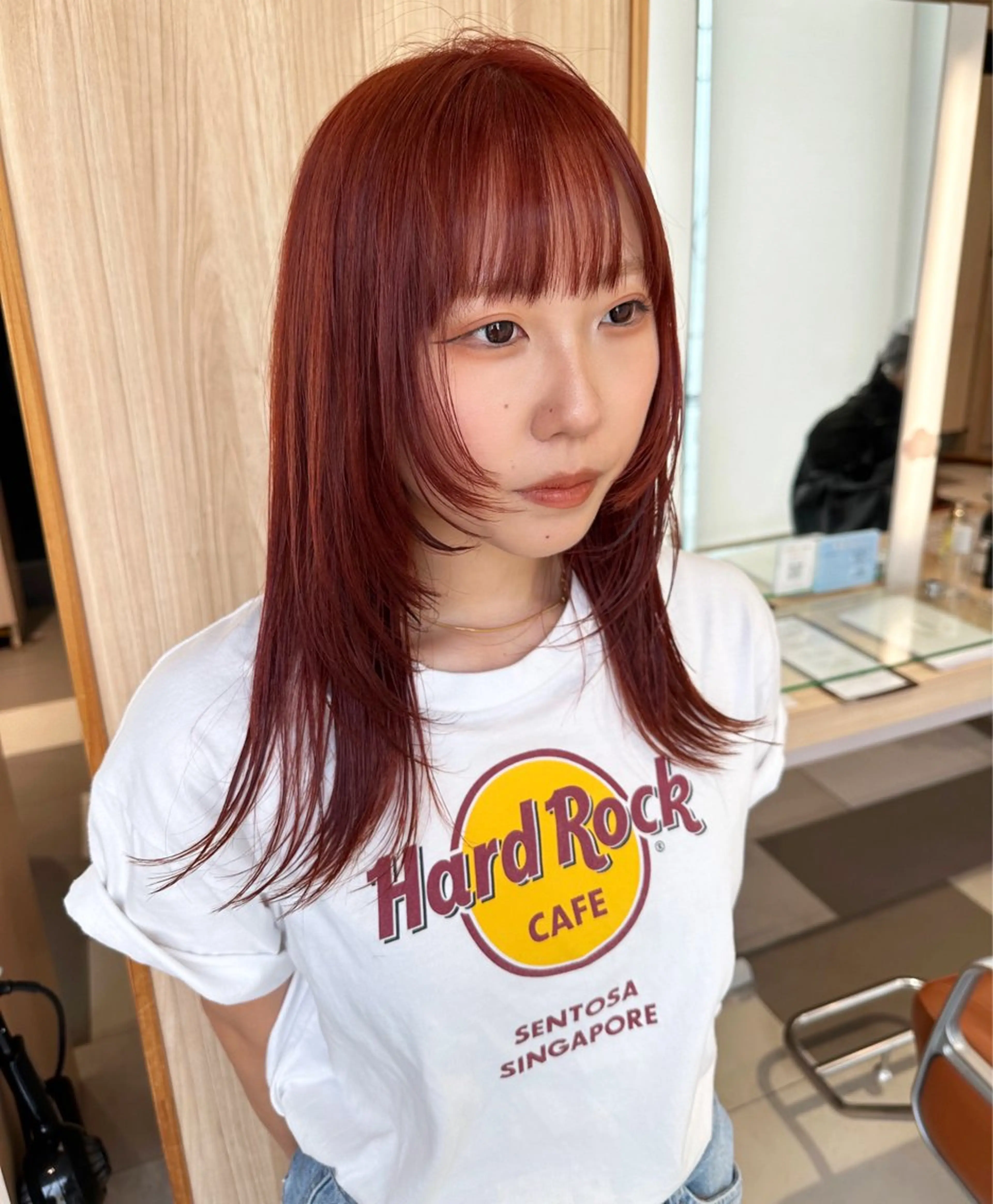 ロング カラー ヘアカラー hibiki/セット /透明感カラーのヘアスタイル