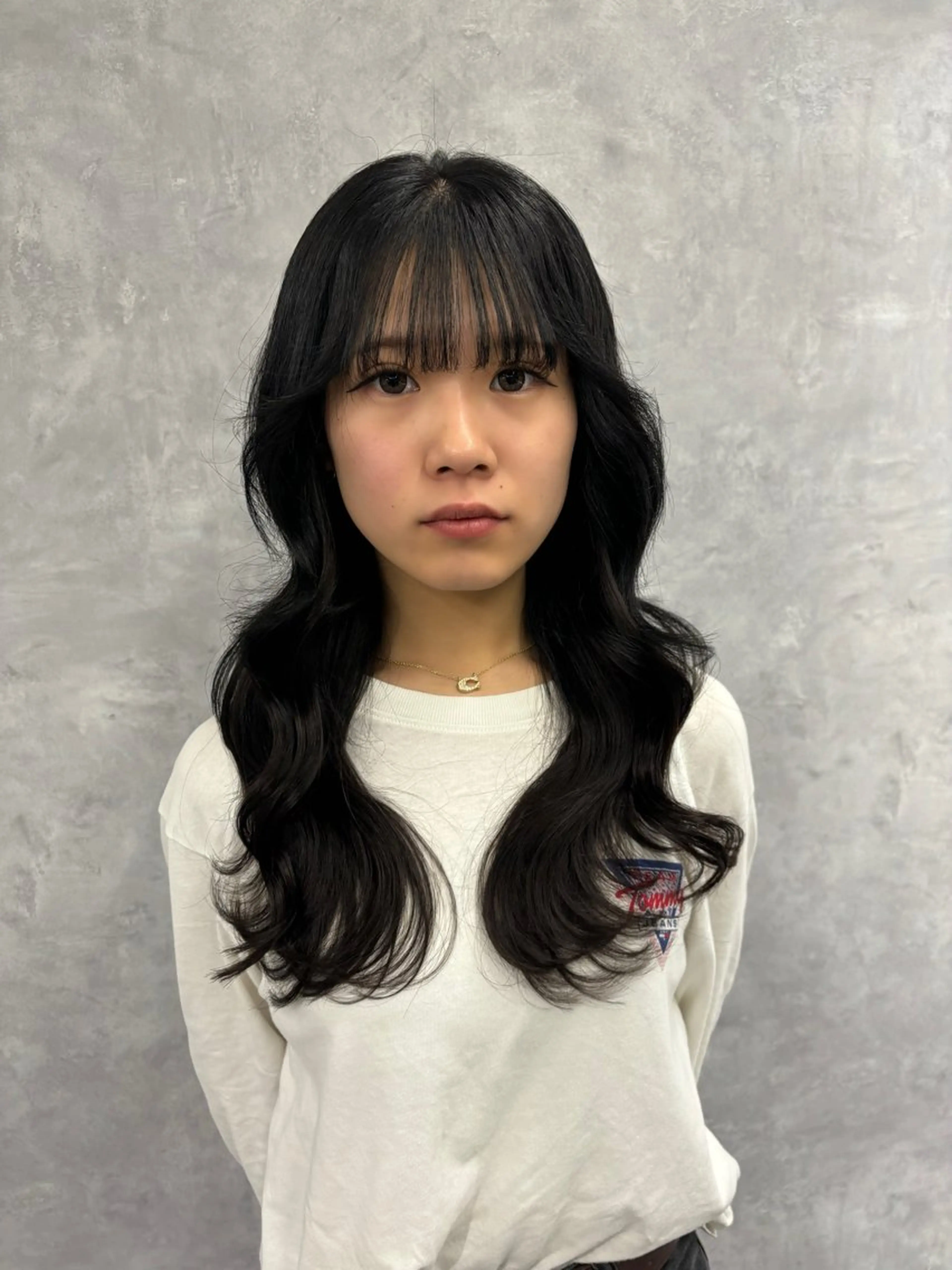 ロング プルエクステ エクステ 江田 悠真のヘアスタイル