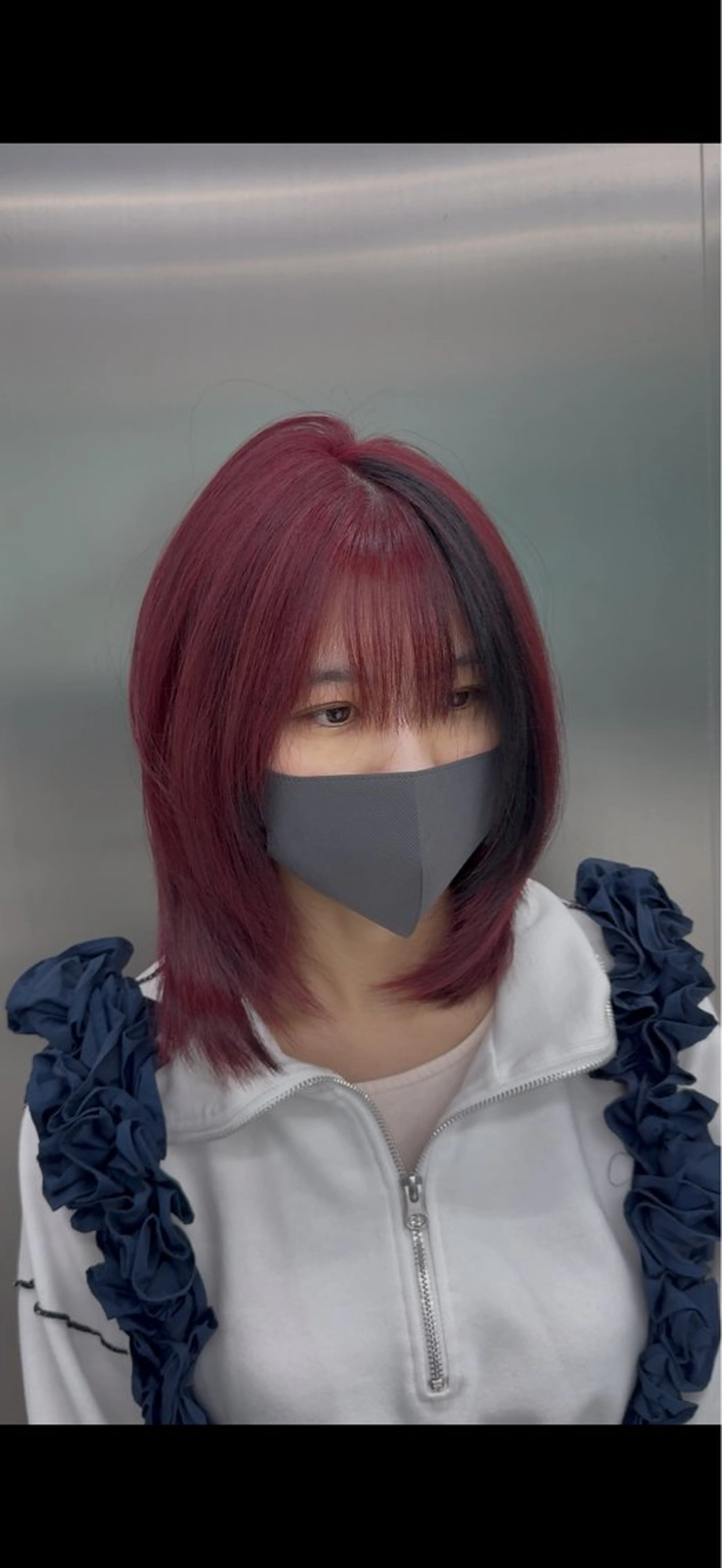 ミディアム ヘアカラー 渋谷ブリーチカラー/ デザインカラー/優希のヘアスタイル