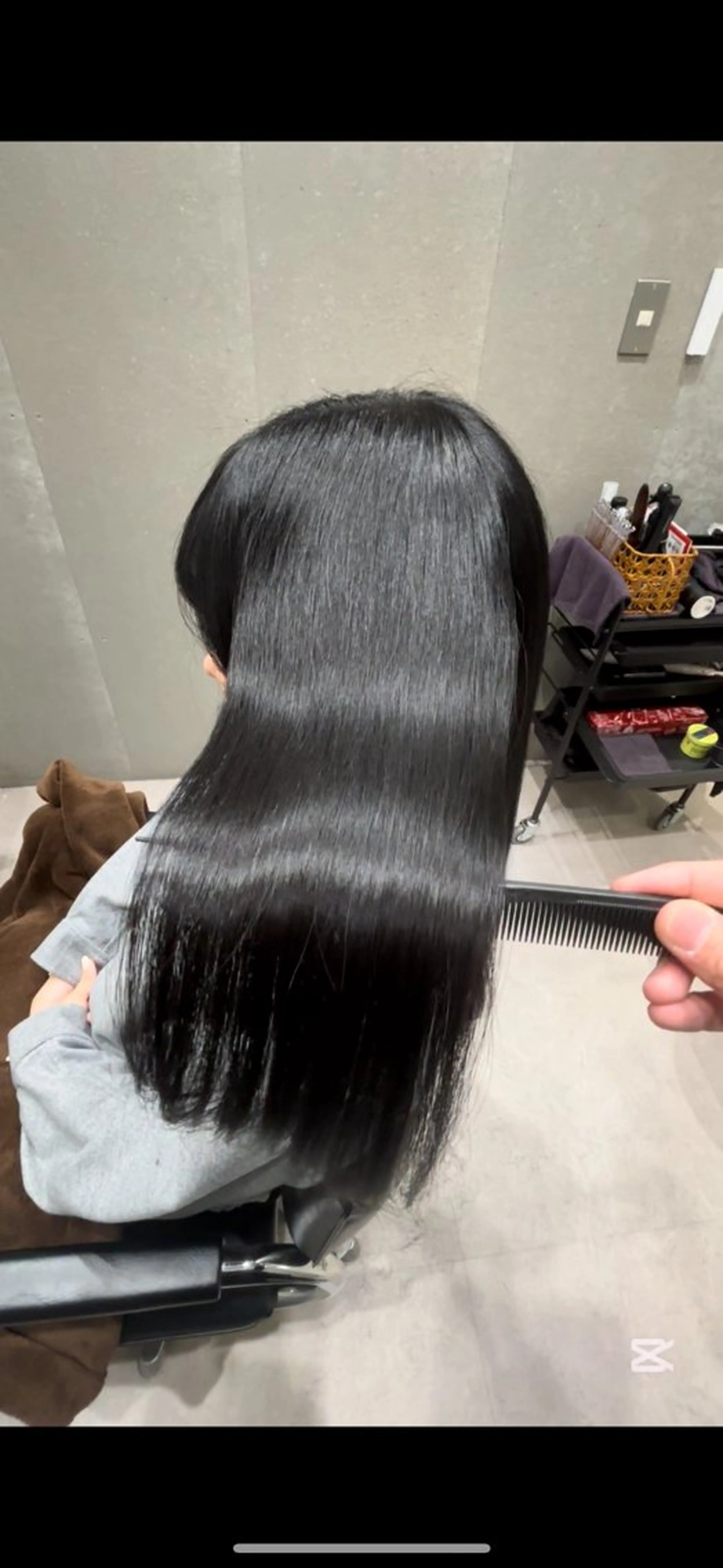 ミディアム 髪質改善 トリートメント トリートメント ヘッドスパ 髪質改善ヘアケア 艶髪特化/上田のヘアスタイル