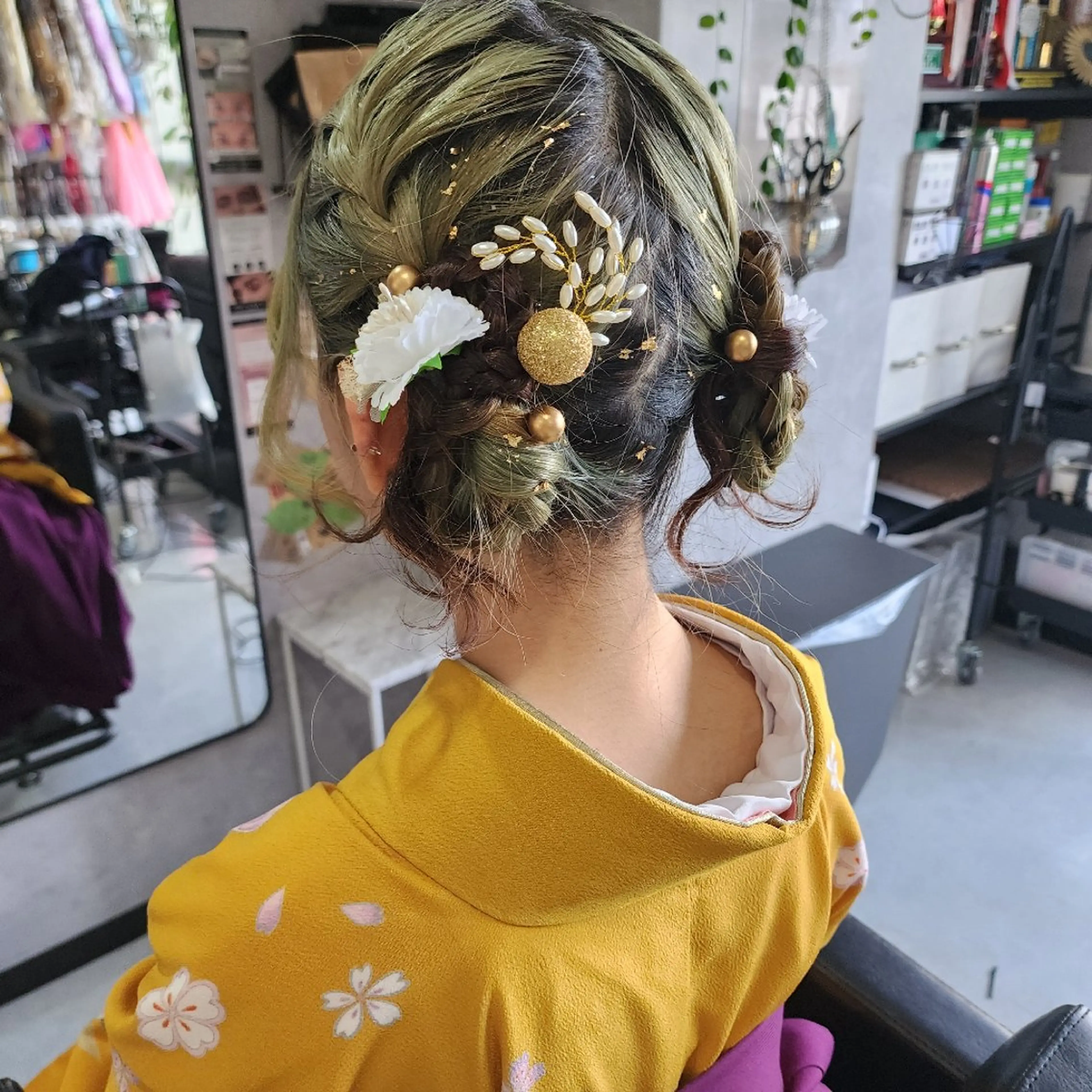 ヘアアレンジ 成人式 卒業式のヘアスタイル ESTELA所属・ESTELA... OHARA のヘアスタイル