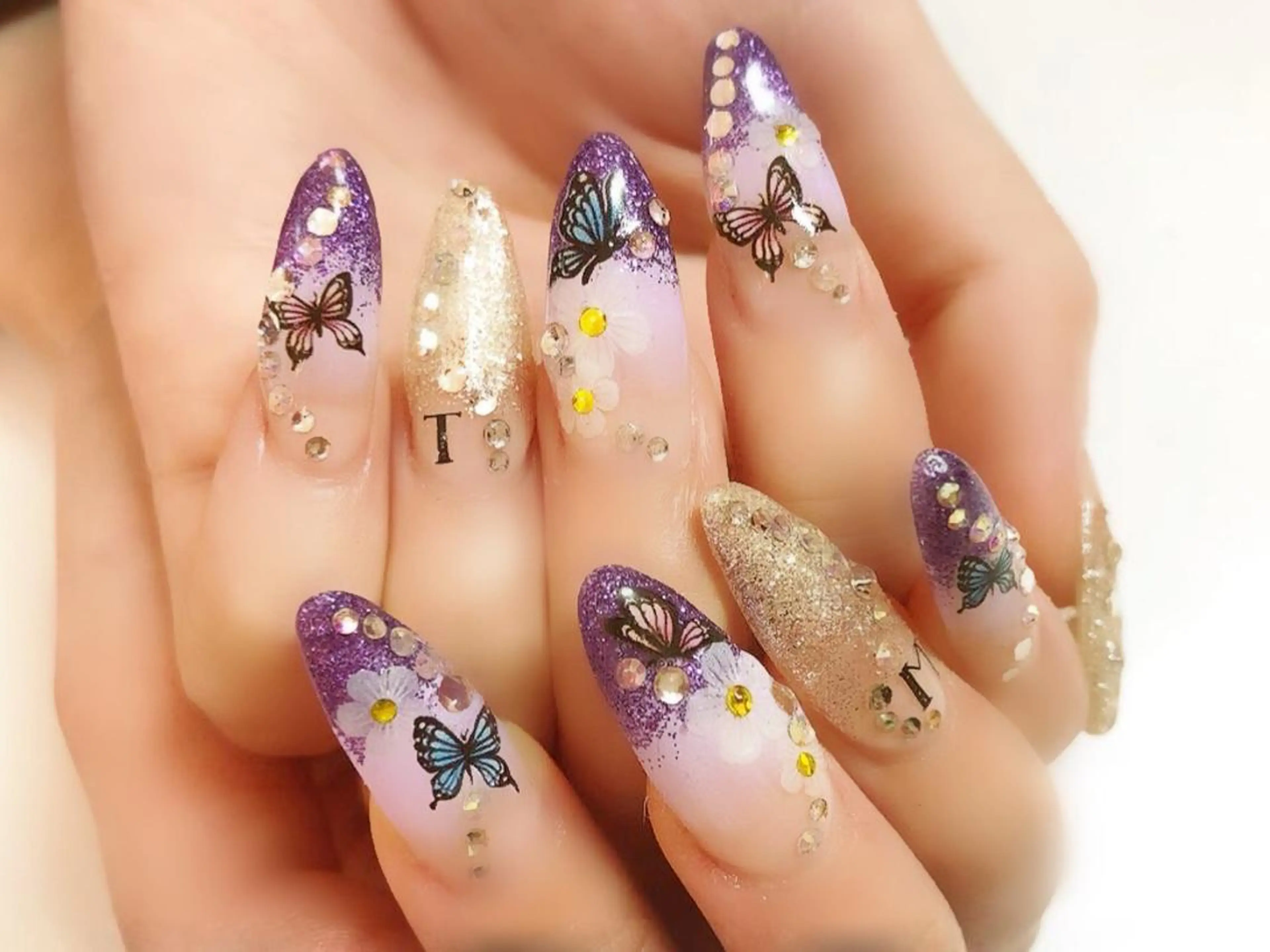 ロング カラー メンズ キッズ ネイル アートネイル ジェルネイル スカルプネイル NAILSGOGO shibuyaのネイルデザイン