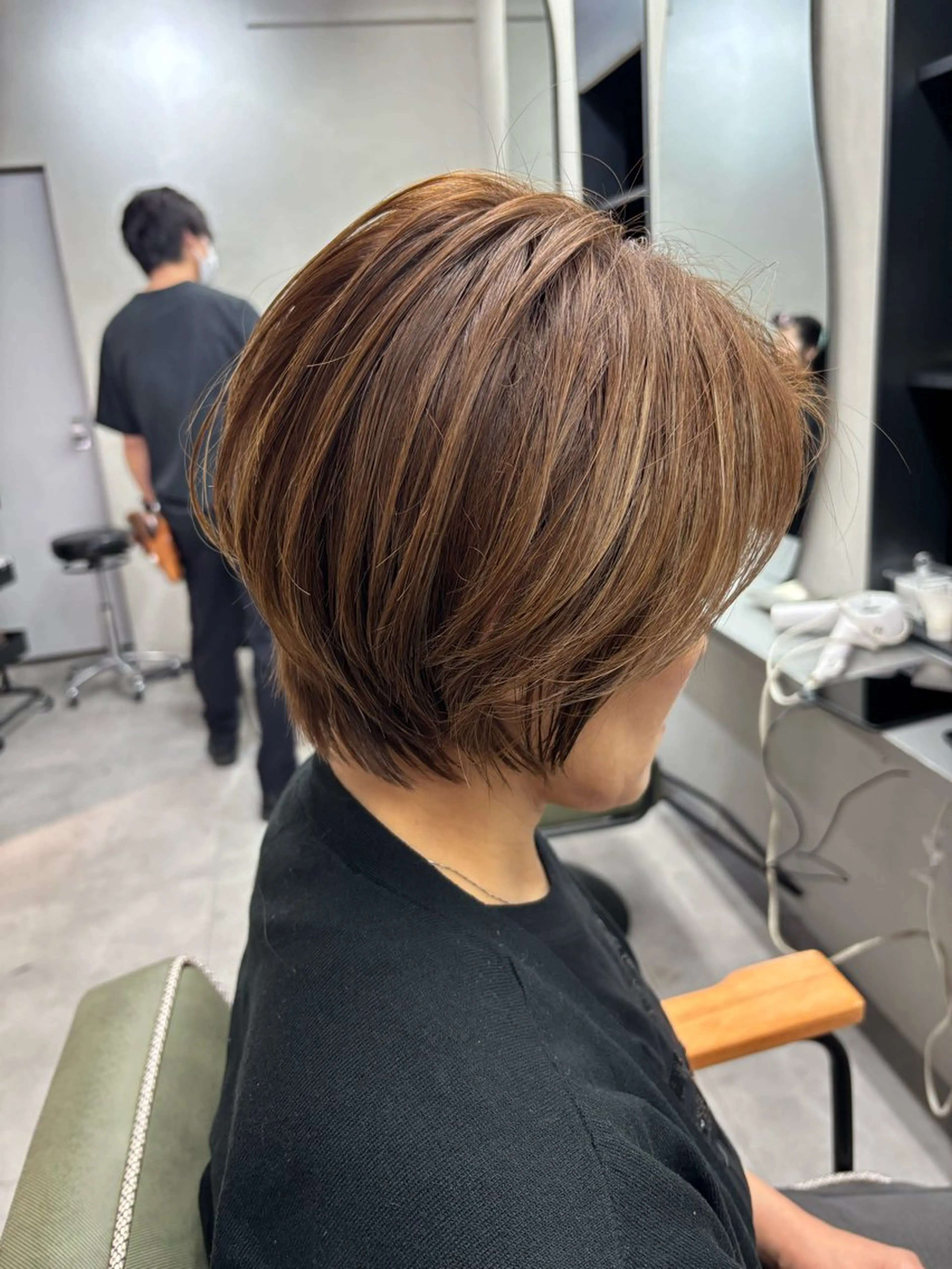 人気🎶赤みゼロ透明感カラー+カット+TOKIOトリートメント✨️の写真