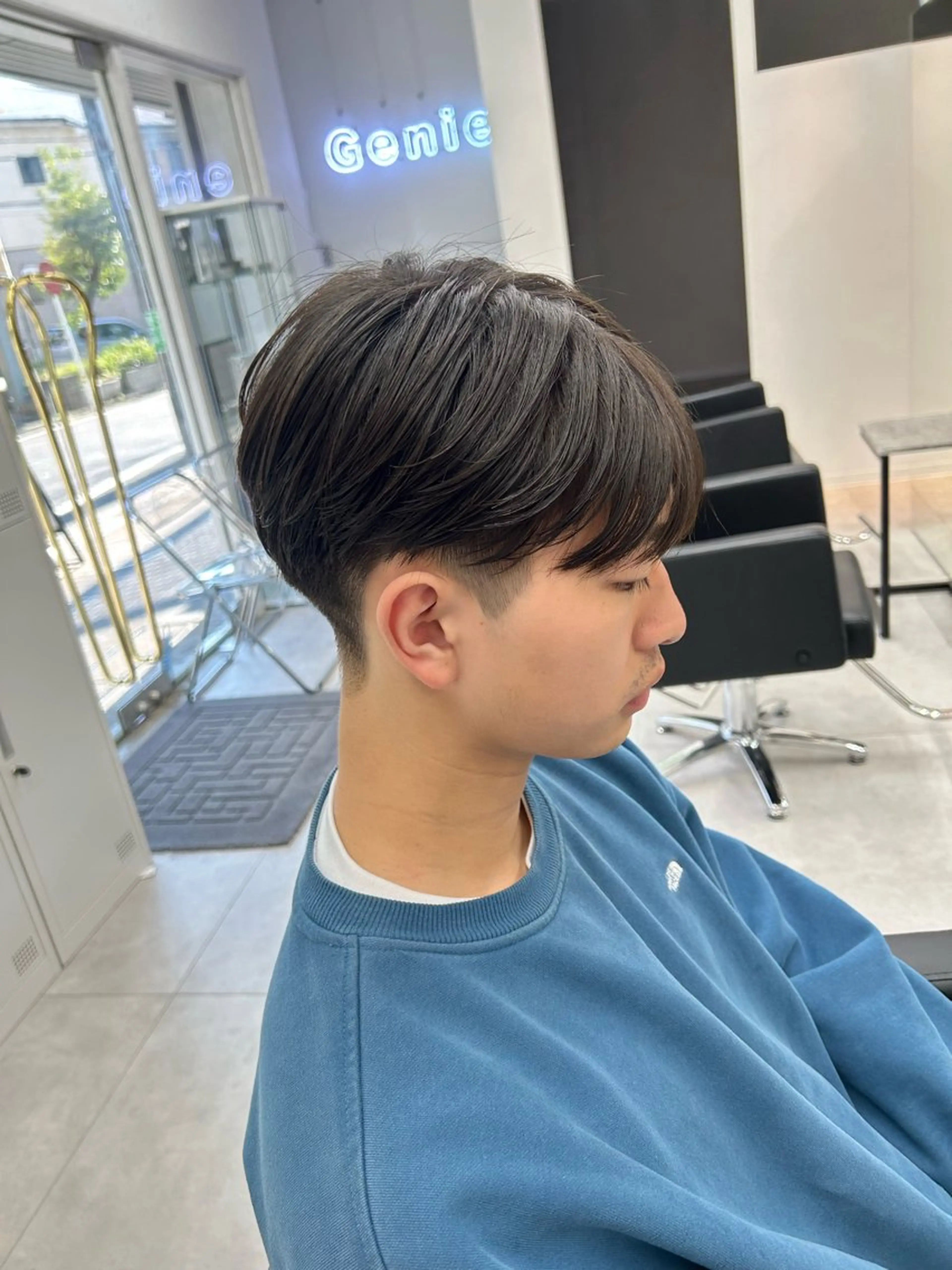 ショート パーマ メンズ カット パーマ トリートメント 女子ウケ✅/メンズ パーマ/Renaのヘアスタイル