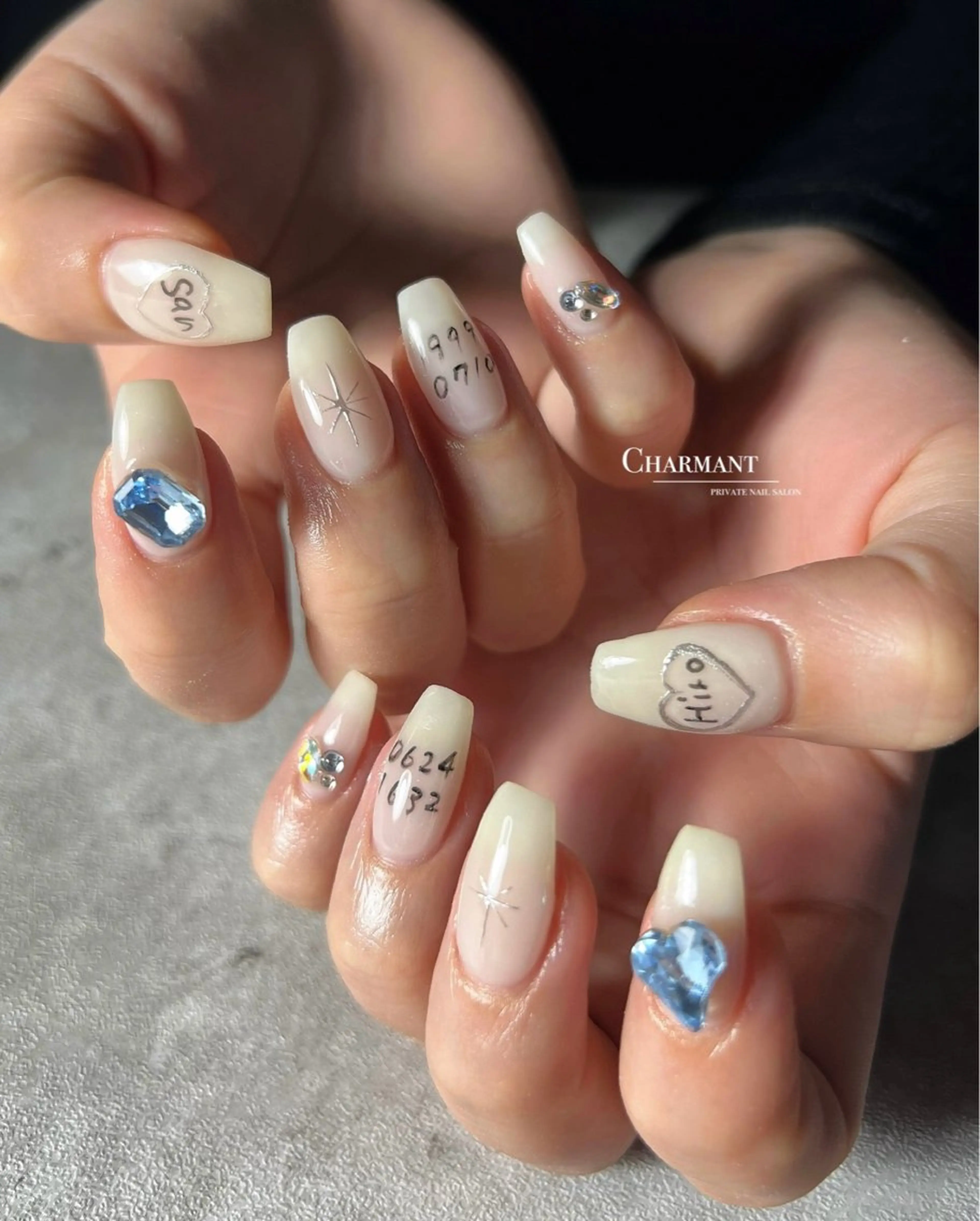 ネイル ハンドネイル Minako 【Charmant】のネイルデザイン