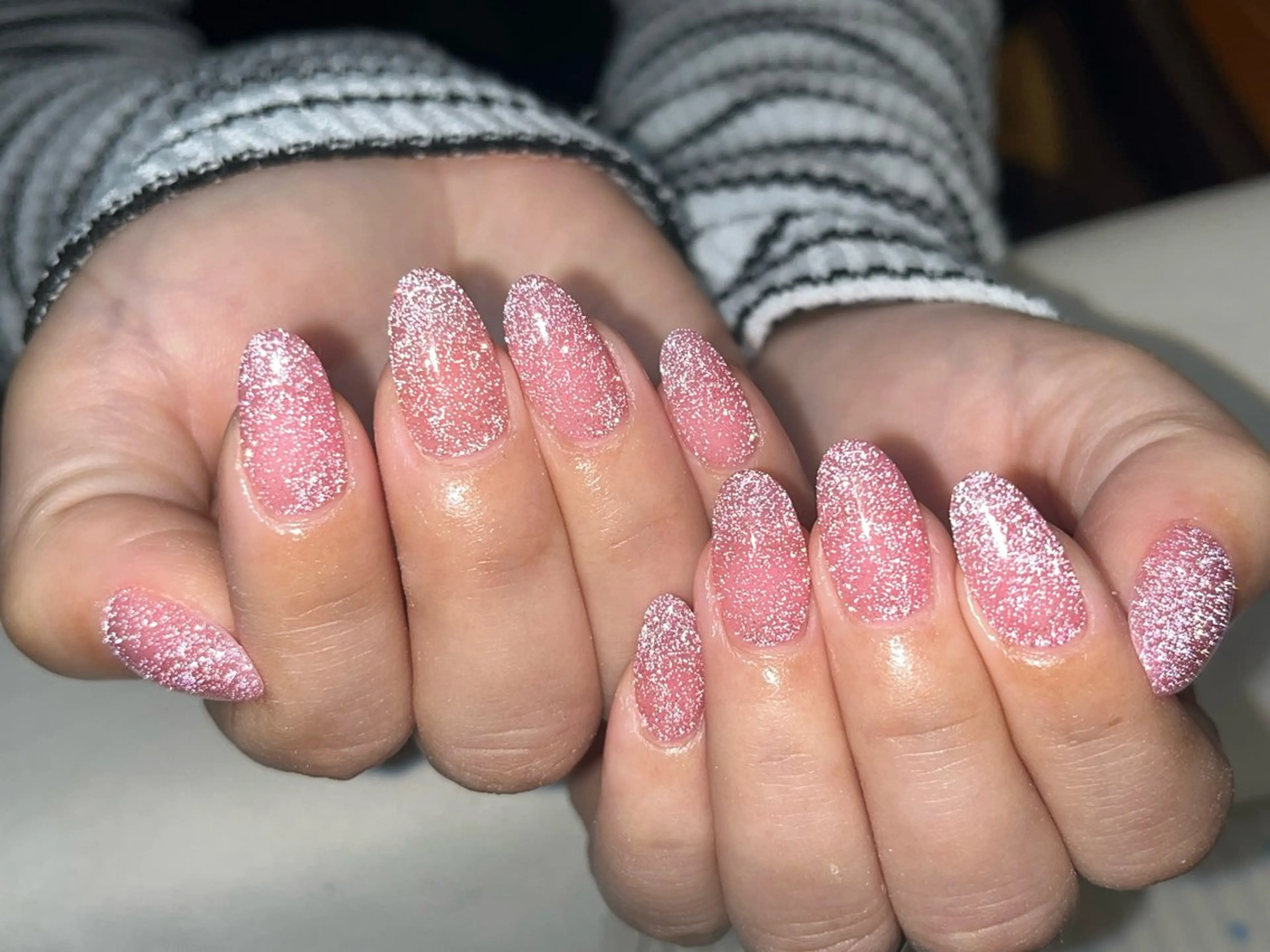 ネイル アートネイル オフィスネイル ワンカラーネイル ショートネイル ネイルサロン　リリーブランシュ所属・森 瑞紀のネイルデザイン