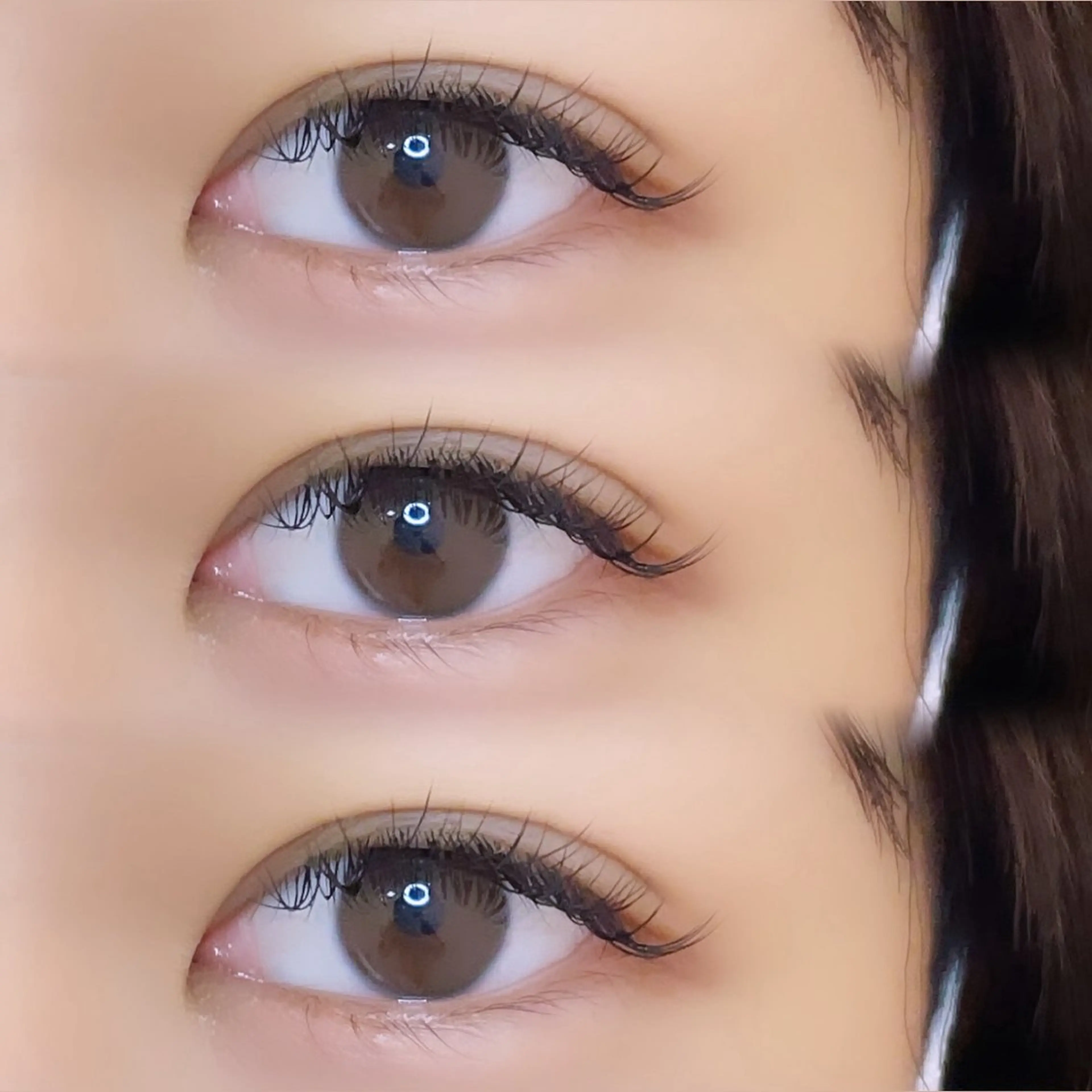 マツエク・マツパ 束感まつ毛 フラットラッシュ chiyori天王寺 🎀韓国風束感まつげのマツエク・マツパデザイン