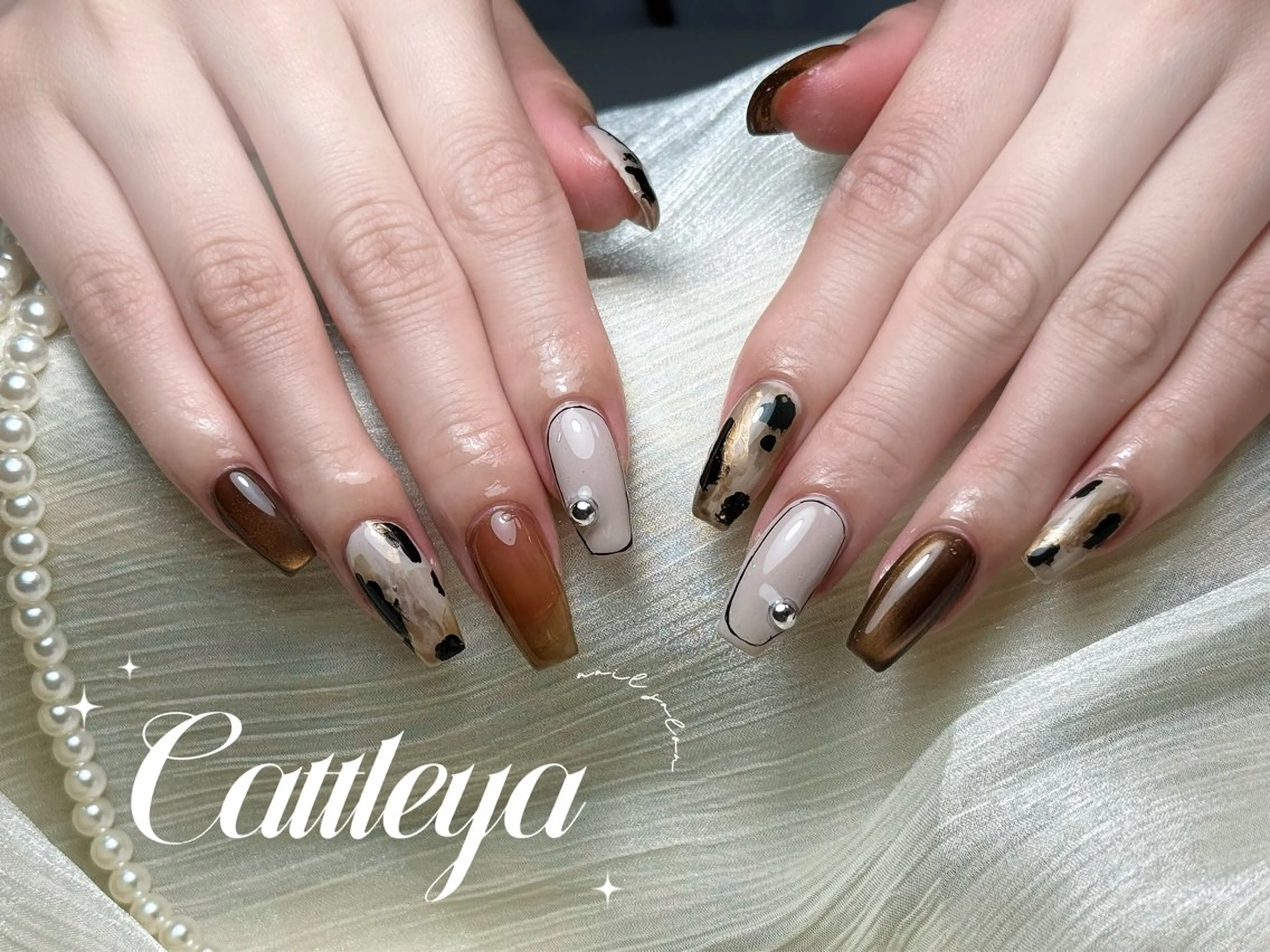 ネイル Cattleya nail吉祥寺のネイルデザイン