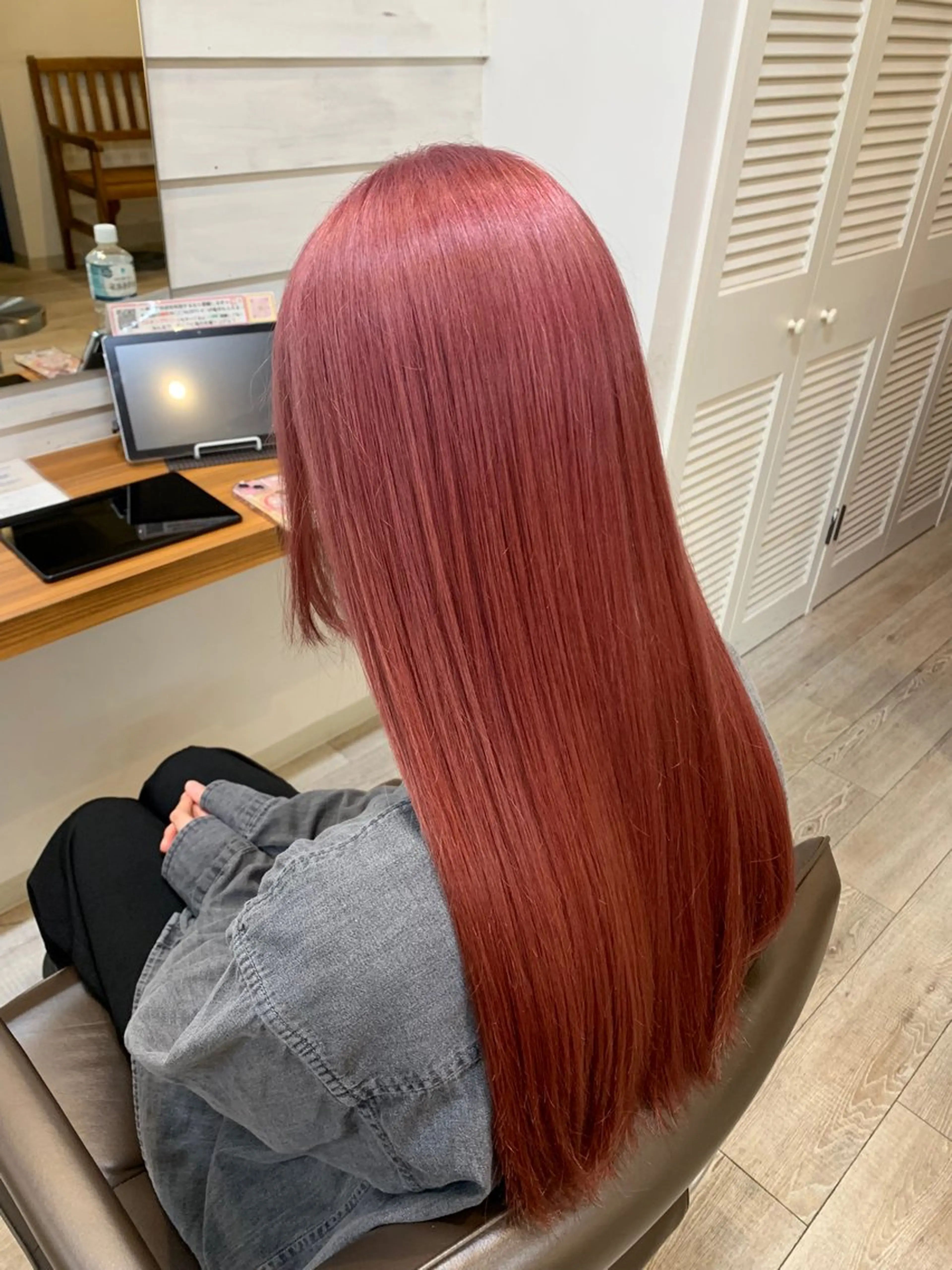 ロング ヘアカラー トリートメント 渡邉 真夕のヘアスタイル