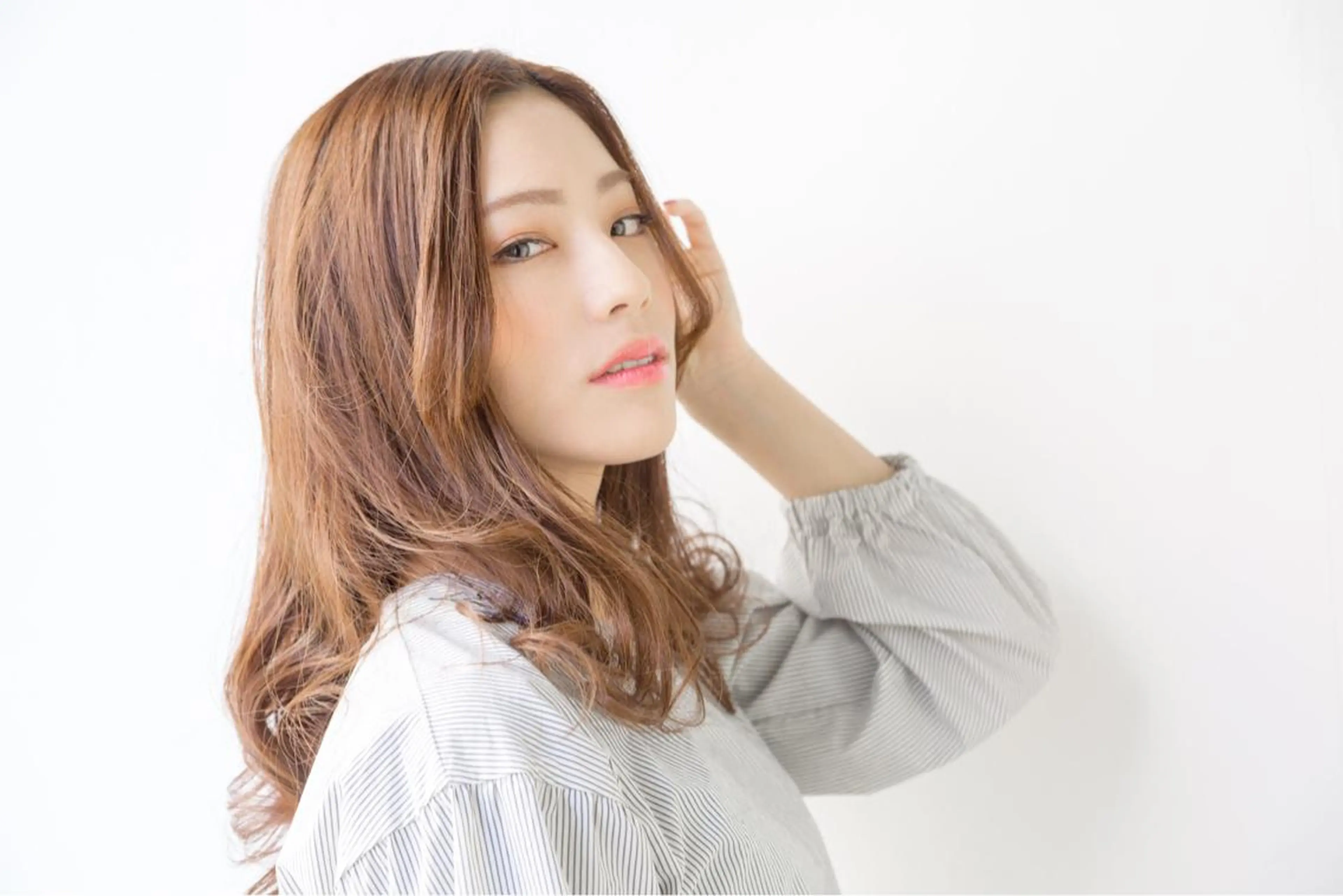 セミロング ✨似合わせカラー 阿部賢✨のヘアスタイル