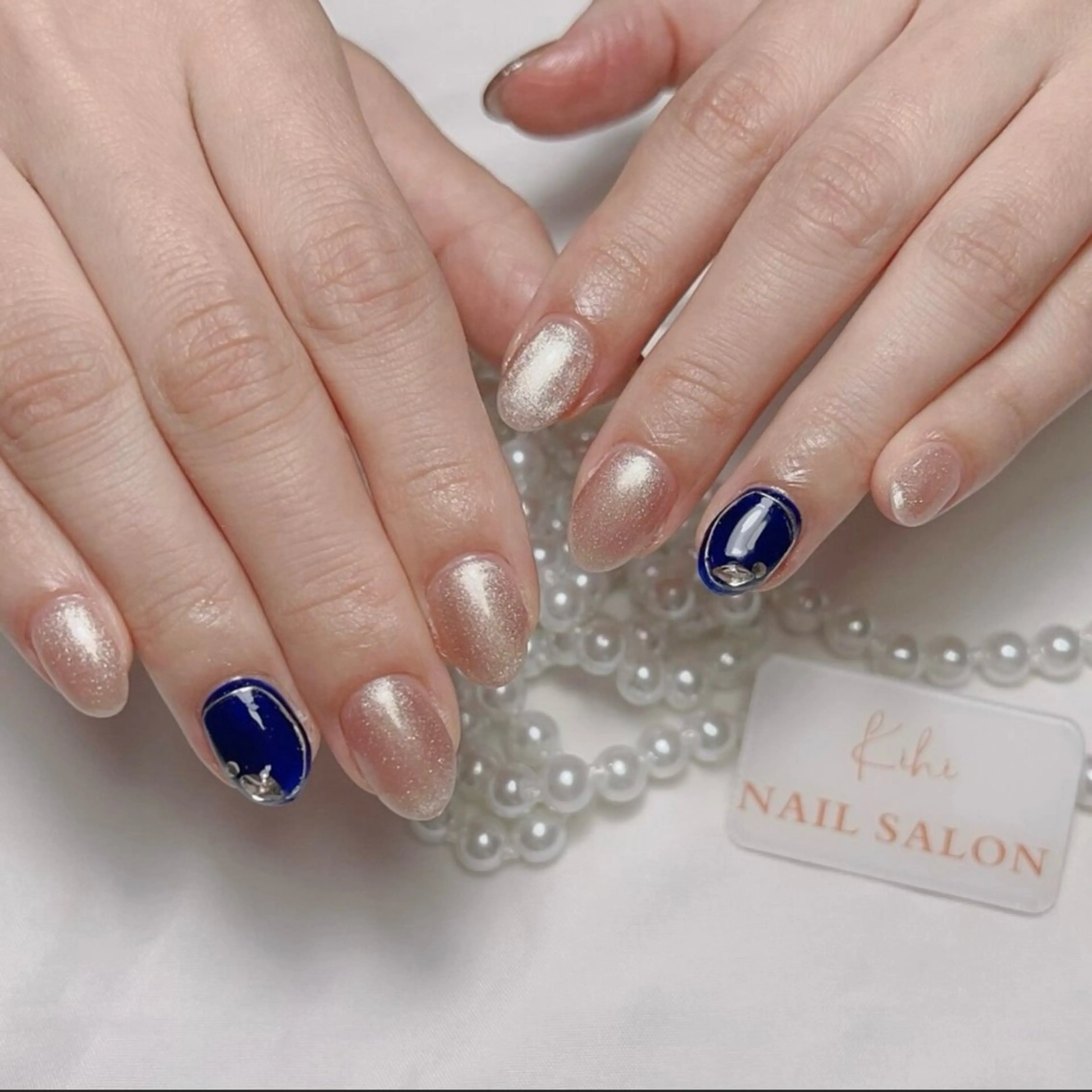 ネイル アートネイル フレンチネイル ジェルネイル グラデーション 韓国ネイル ハンドネイル ハンドケア さくら💮💮 【オフ無料】のネイルデザイン