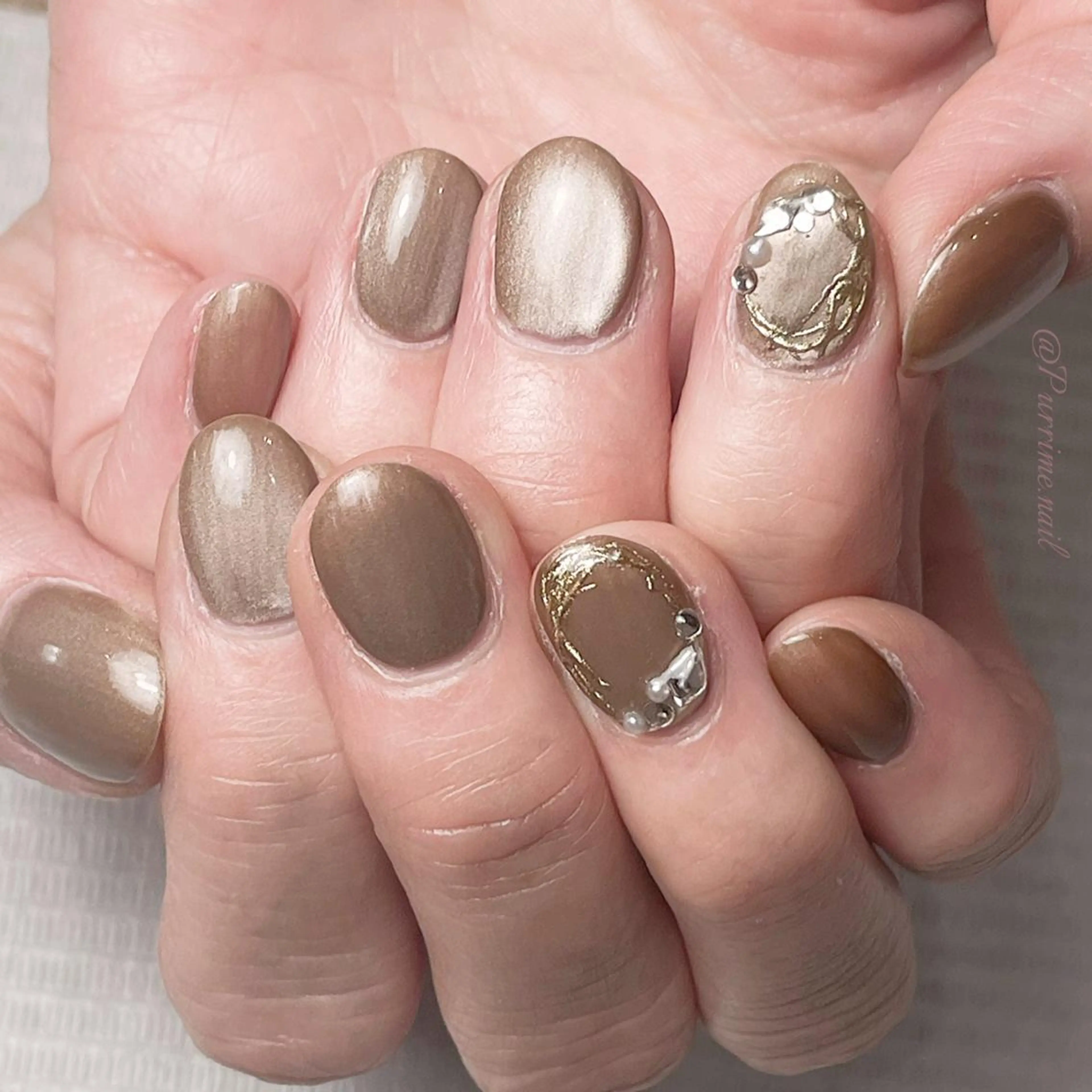 ネイル ハンドネイル Purrime Nail高円寺のネイルデザイン