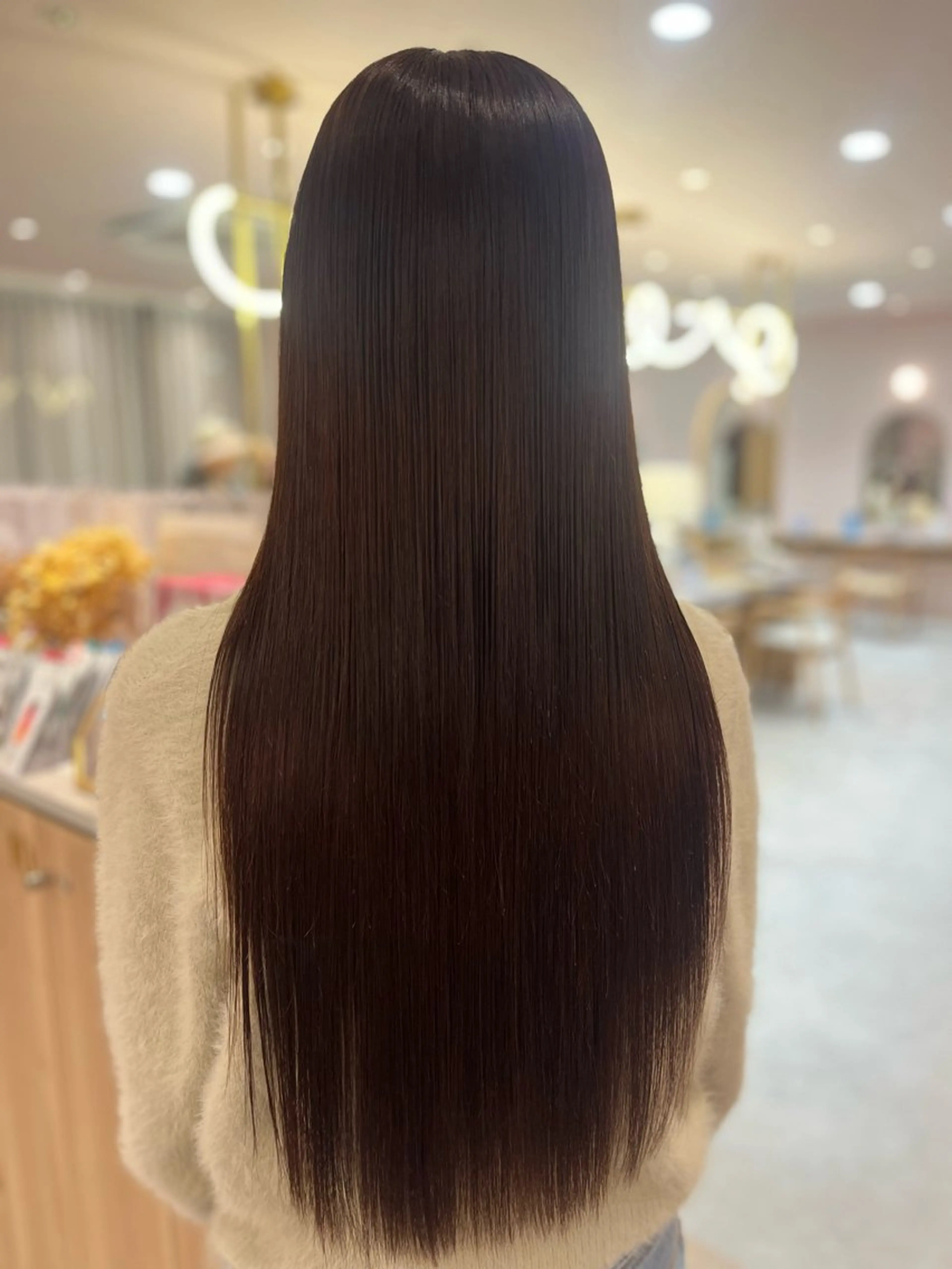 ロング ヘアカラー merc.🐑🤍 山口夏希のヘアスタイル